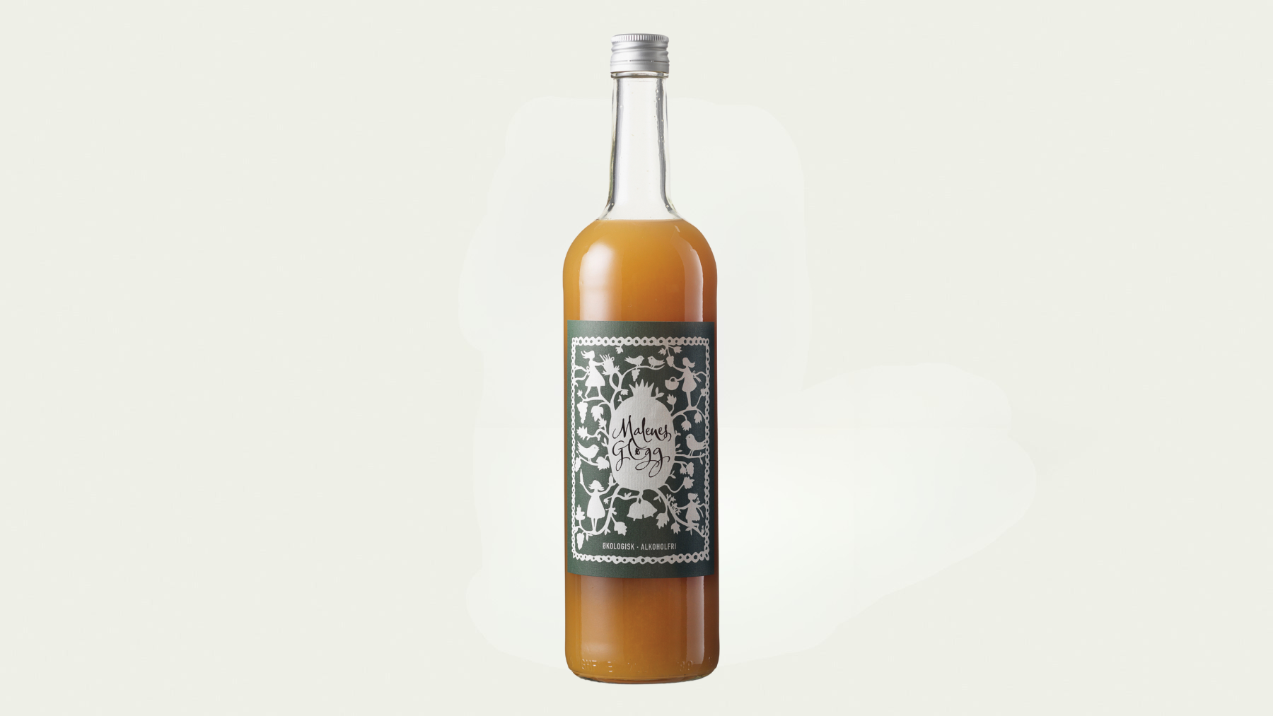 Malenes Gløgg - Gløgg med æble og julekrydderier, Øko - 0% - inkl. pant