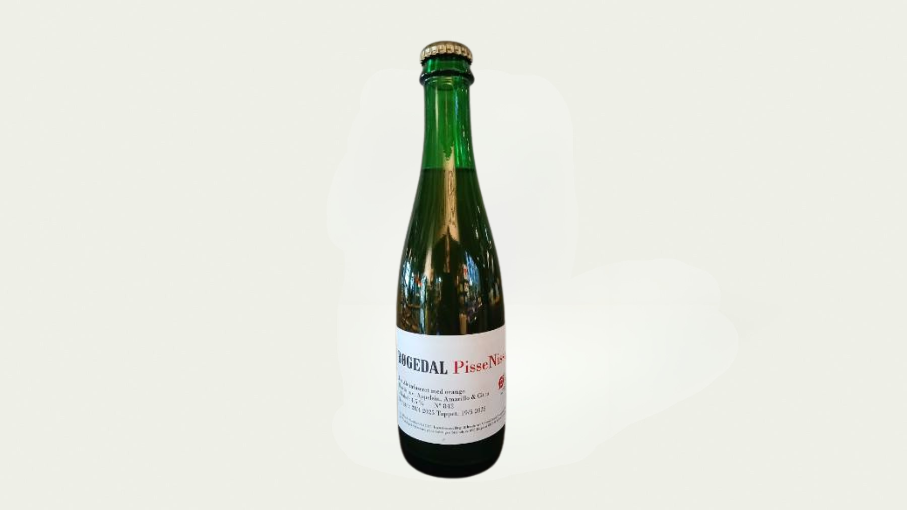 Bøgedal - PisseNisse, 36,5 cl, Øko, 4,5% - inkl. pant