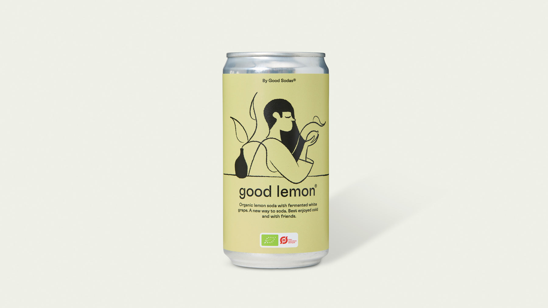 Good Sodas - Lemon, øko, 33 cl - inkl. pant
