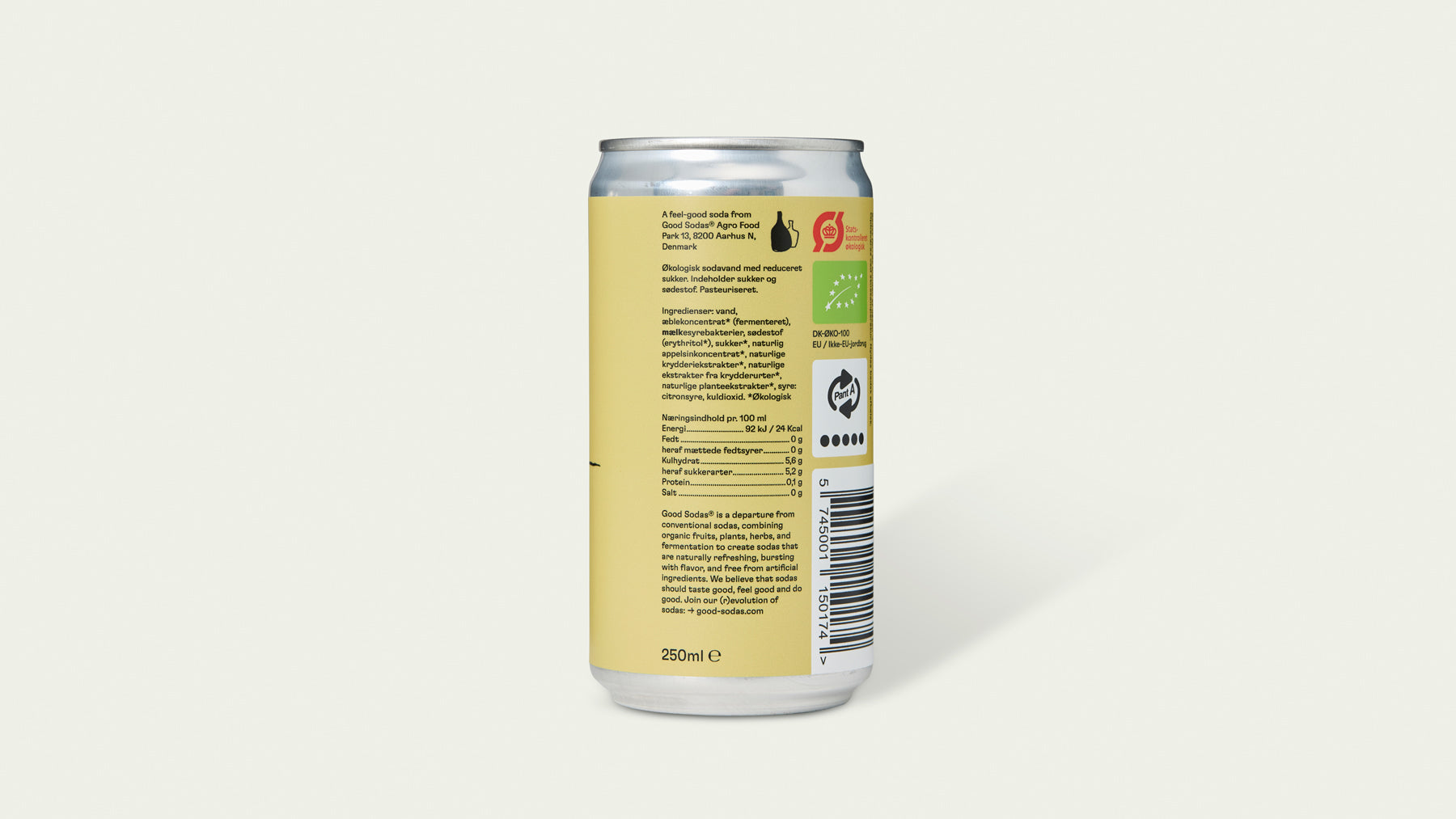Good Sodas - Orange, øko, 33 cl - inkl. pant
