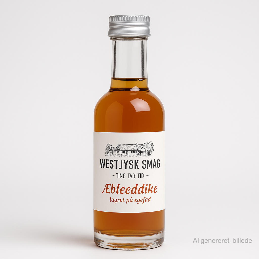 Westjysk smag - æble eddike, 100 ml