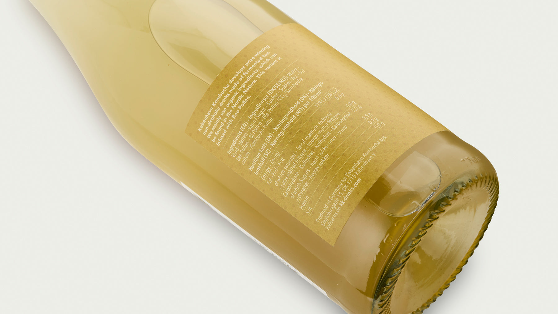 København Kombucha, Bee Pollen, 75 cl - inkl. pant