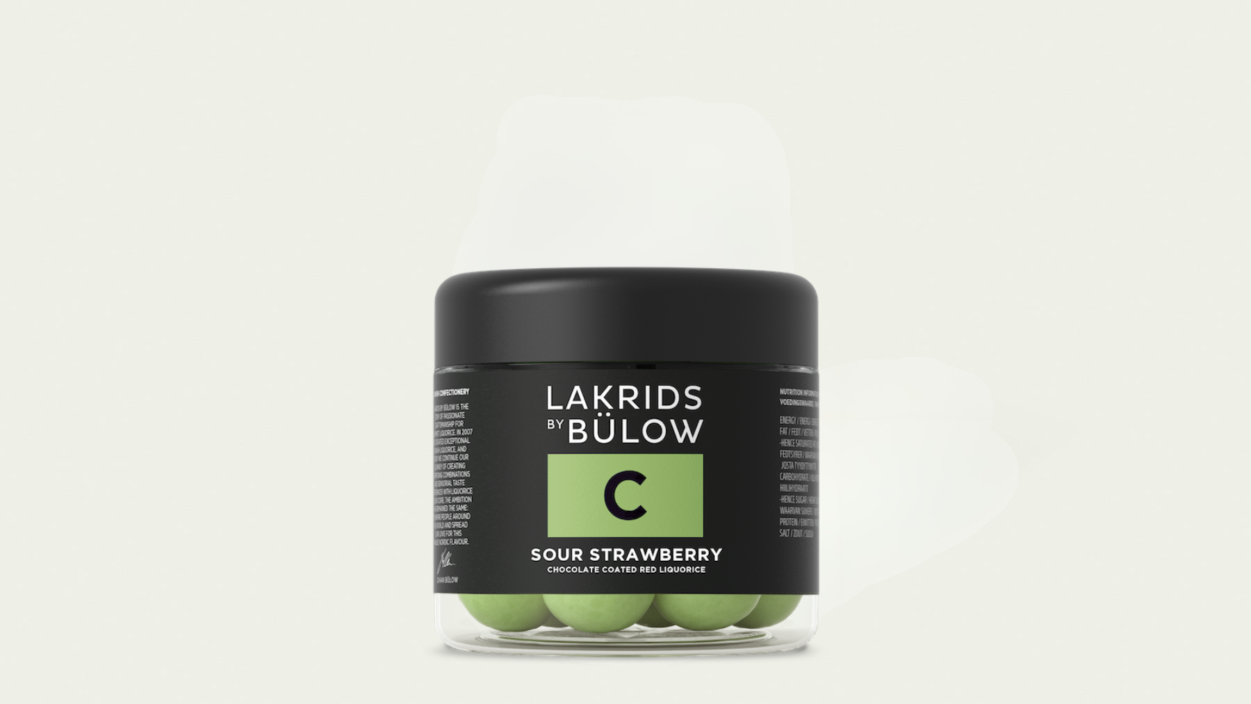 Lakrids By Bülow - Small C - Sour Strawberry, 115 gr