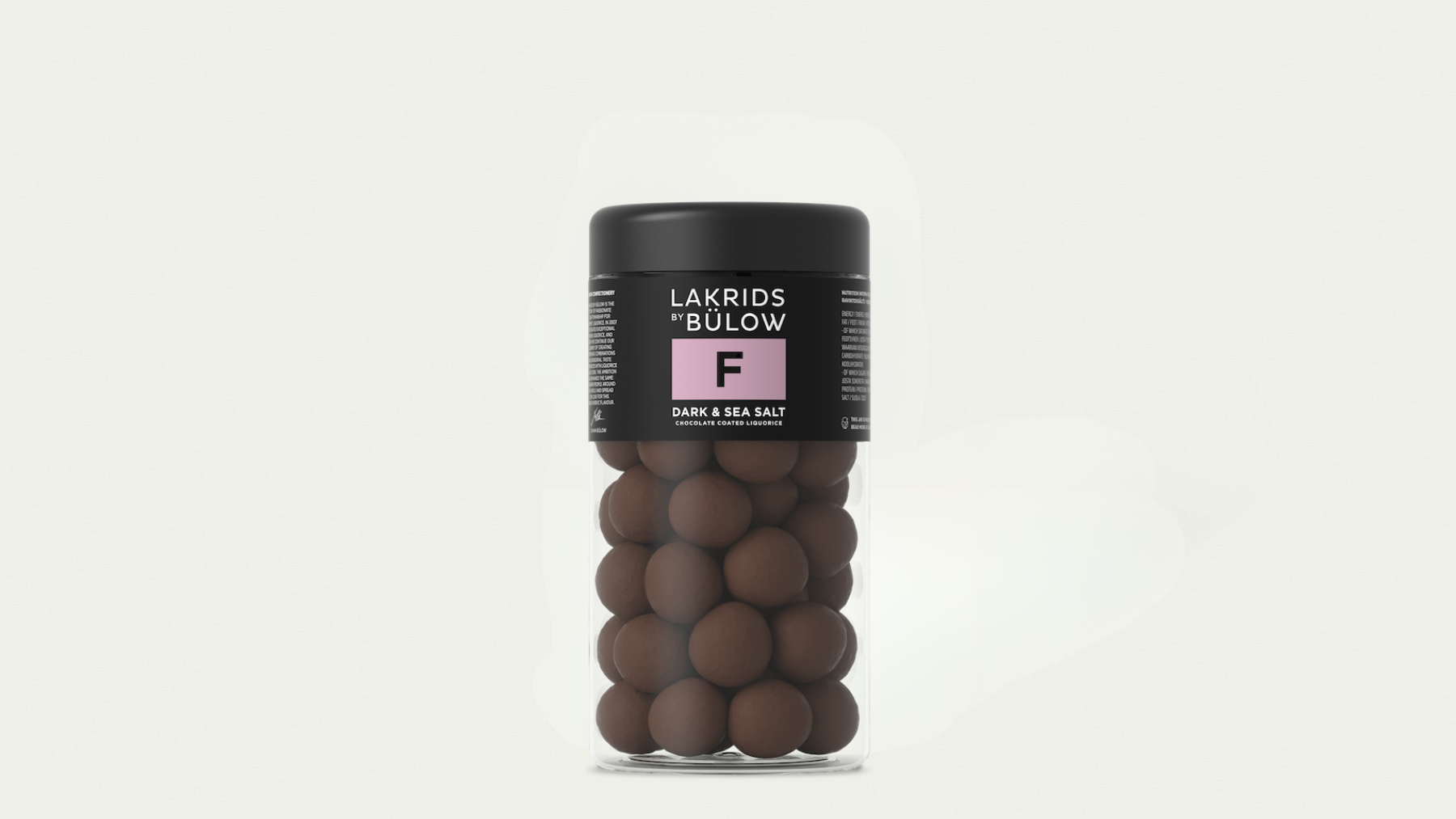 Lakrids By Bülow - Regular F, Dark & Seasalt, 270 gr