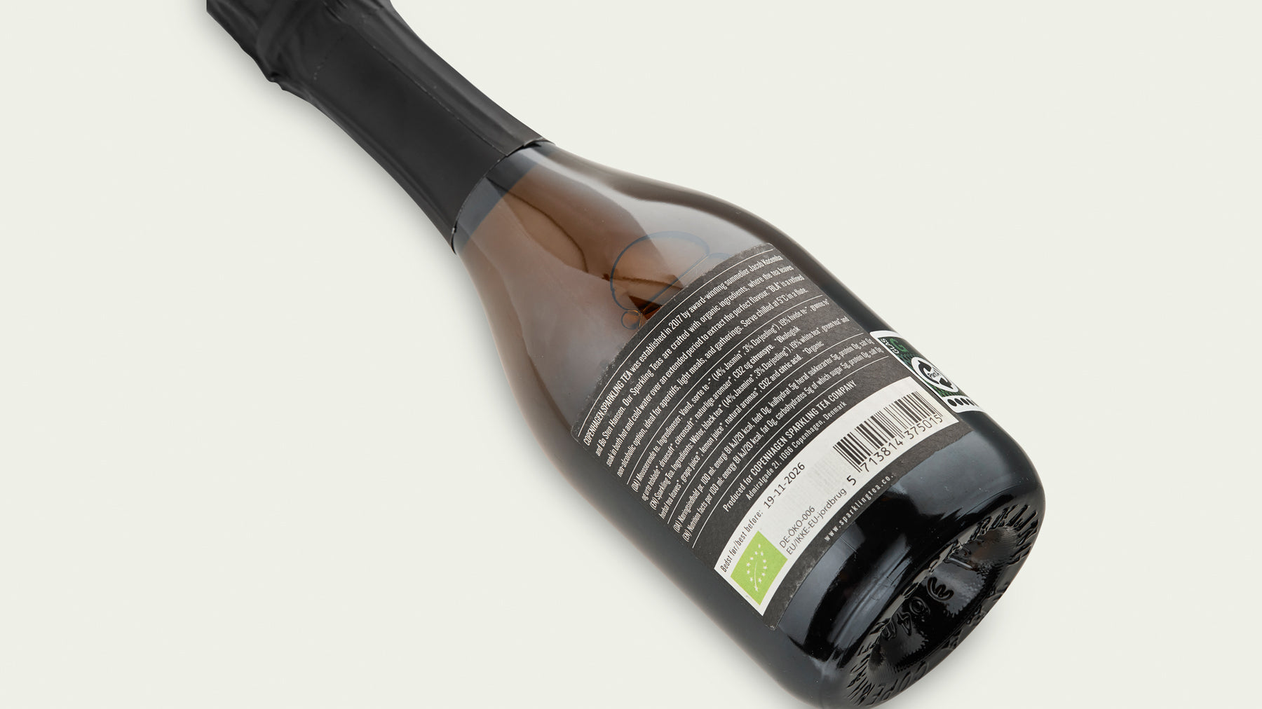Copenhagen Sparkling Tea - Blå, Øko, 37,5 cl - inkl. pant