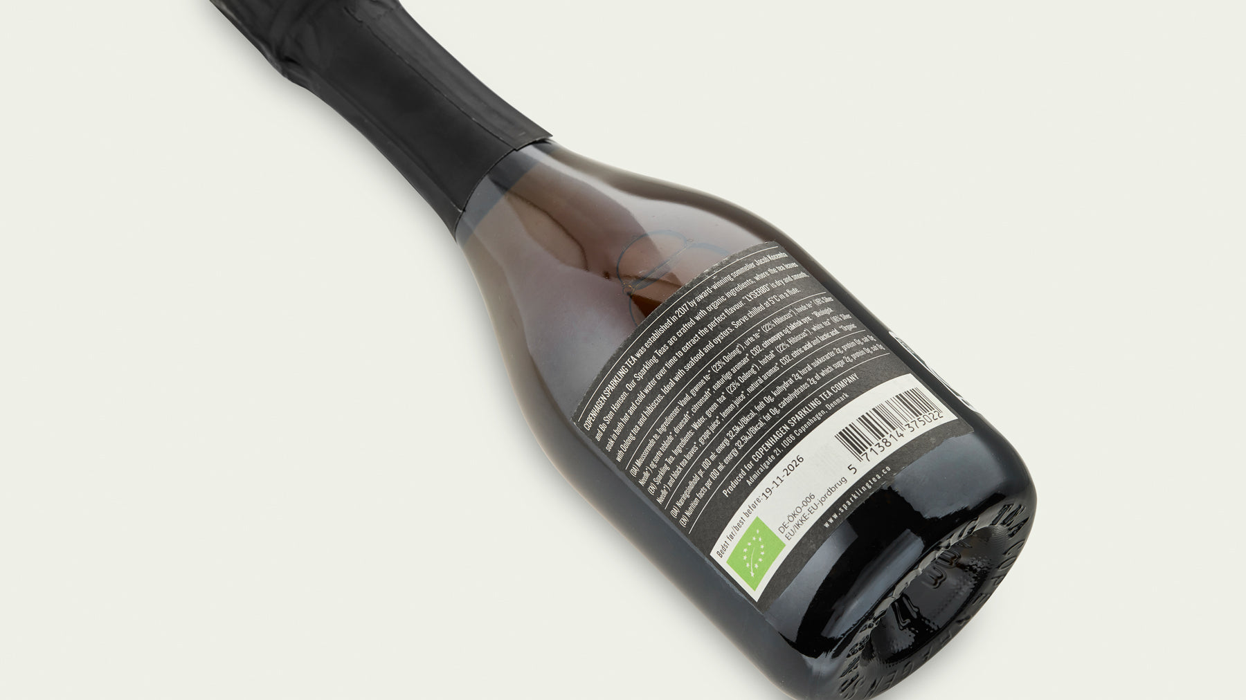 Copenhagen Sparkling Tea - Lyserød, Øko, 37,5 cl - inkl. pant