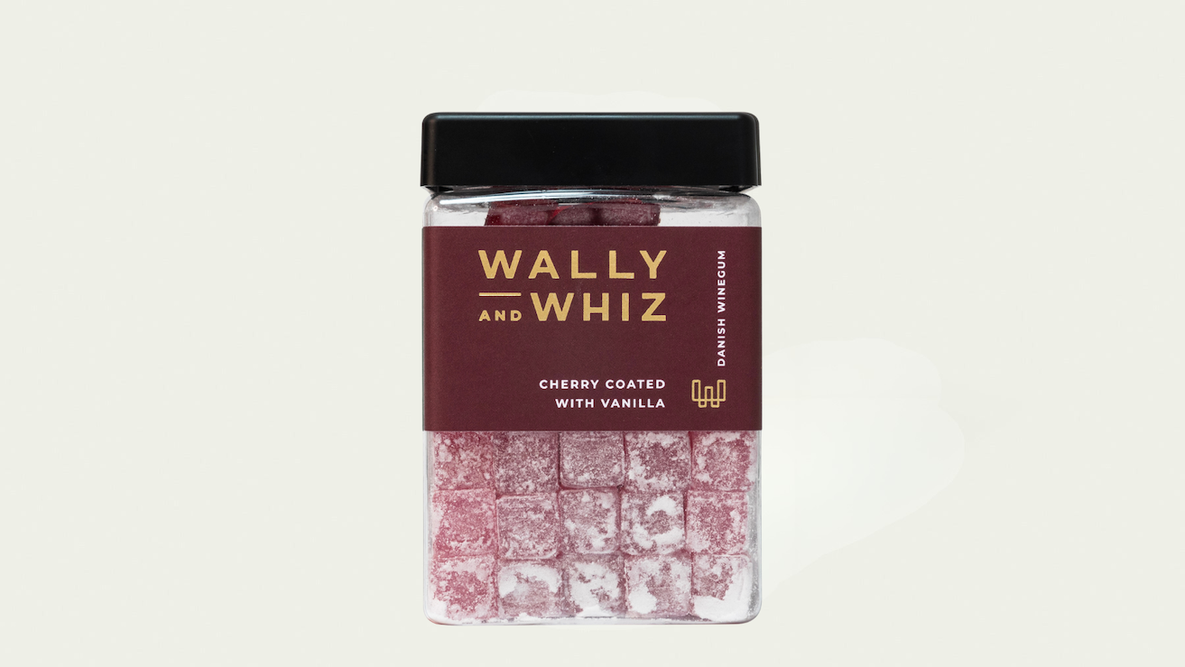 Wally & Whiz - Kirsebær med vanilje, 240 gr