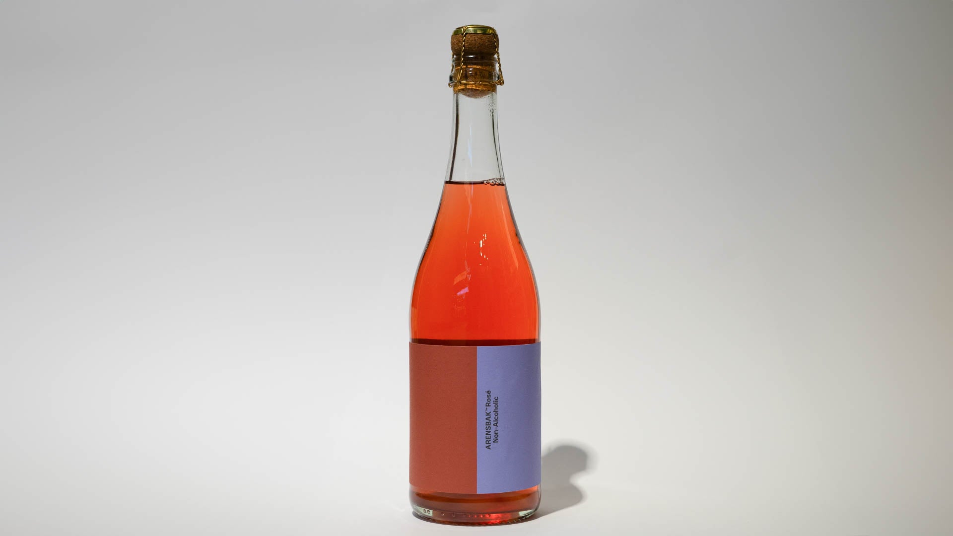 Arensbak sparkling rosé alkoholfri vin på 75cl flaske