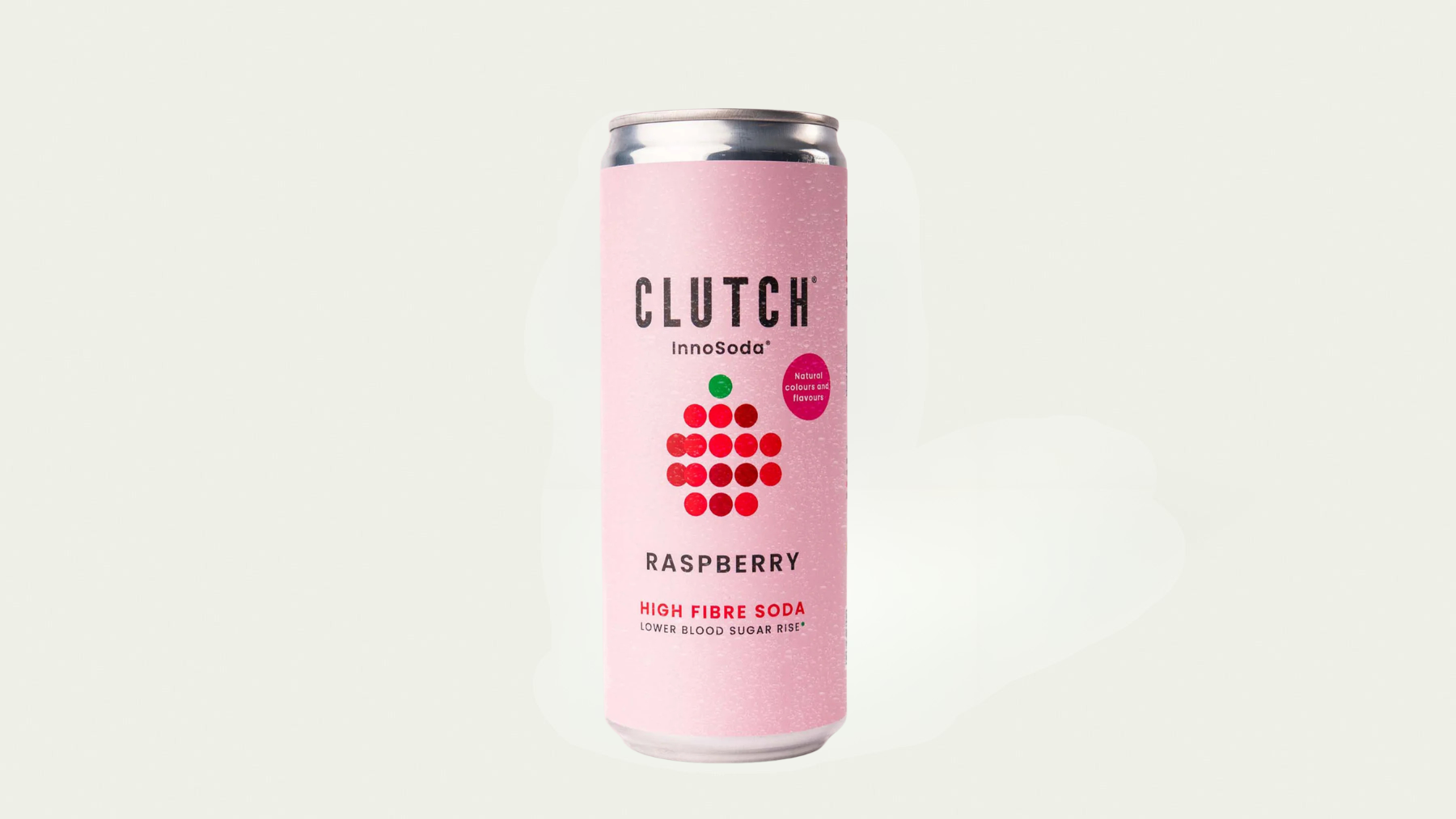 Clutch Innosoda - Raspberry, 33 cl - inkl. pant