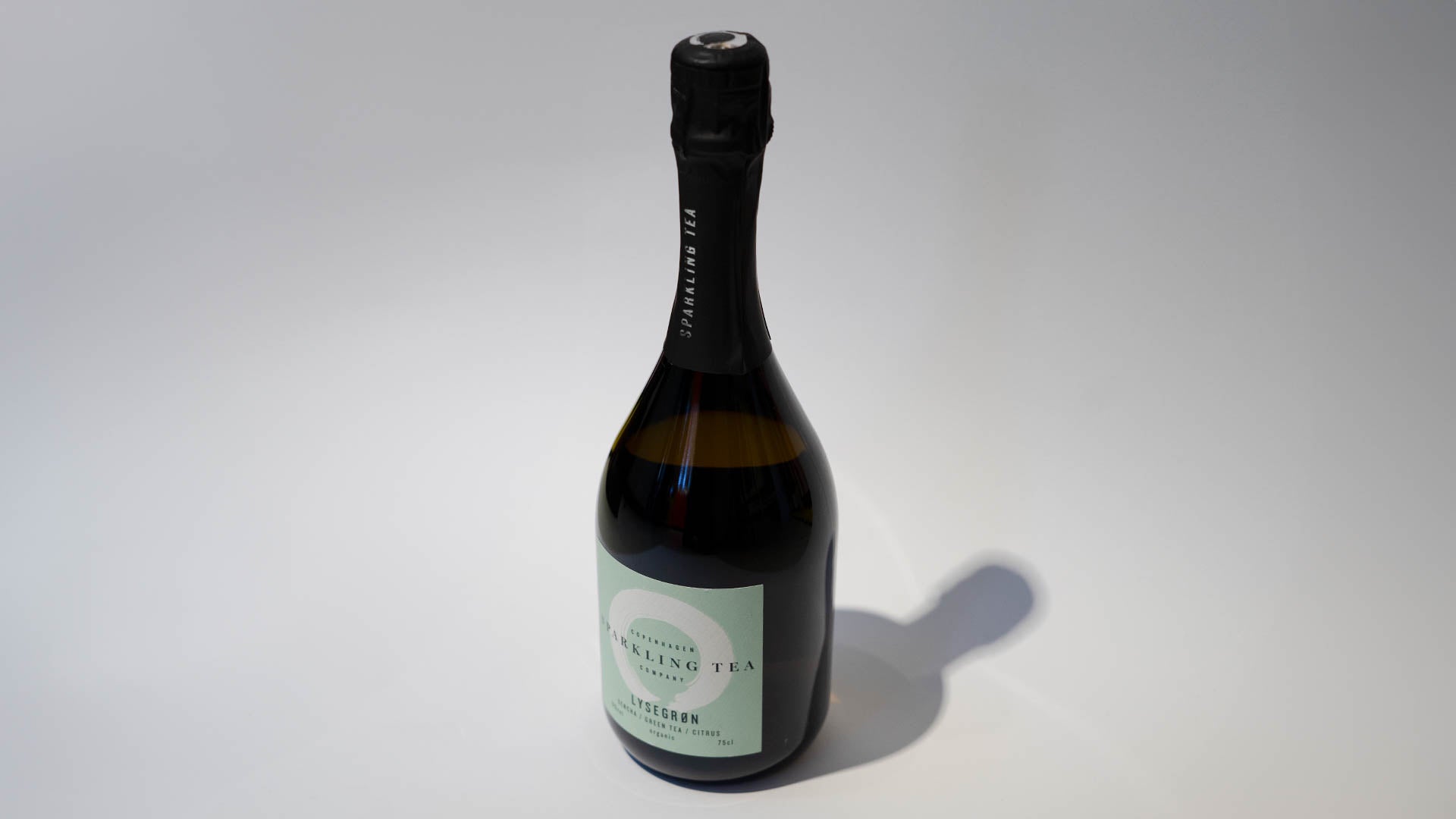 Copenhagen Sparkling Tea - Lysegrøn, 75 cl, økologisk - inkl. pant