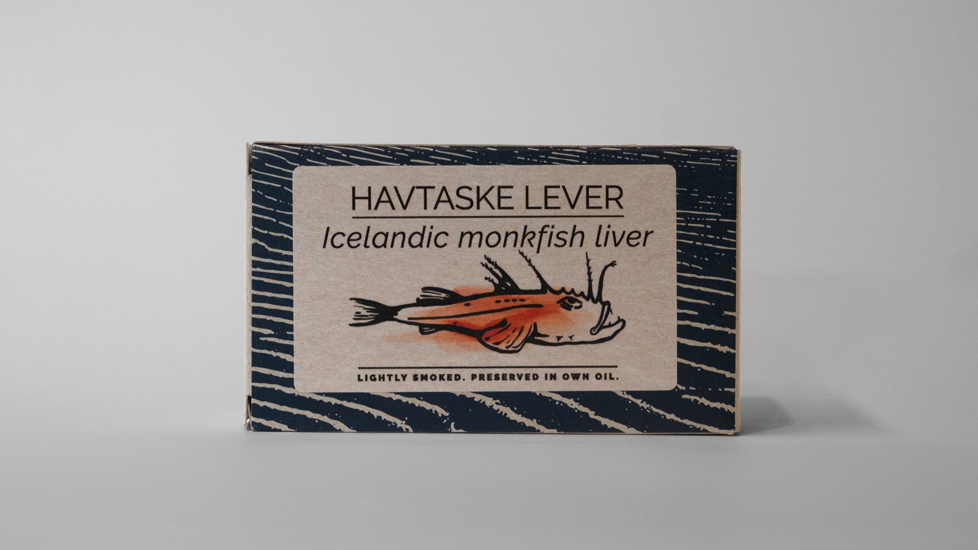 Dåse med FANGST Havtaskelever - delikat lever fra havtaske