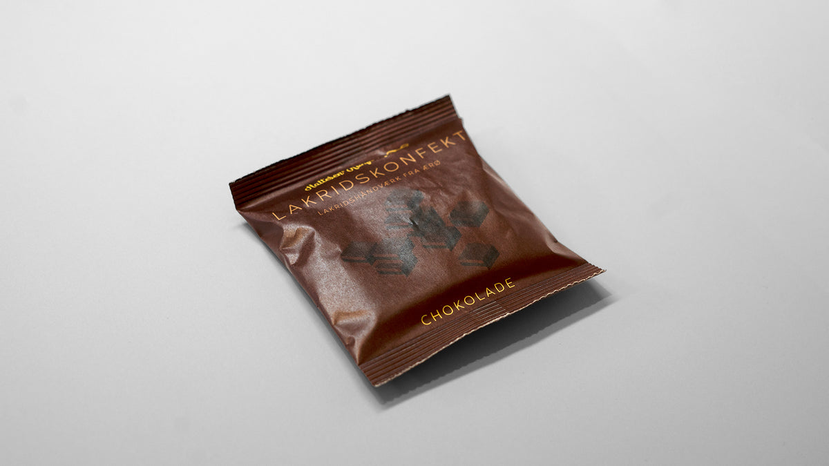 Hattesens Konfekt - pose med chokolade, 32 gr