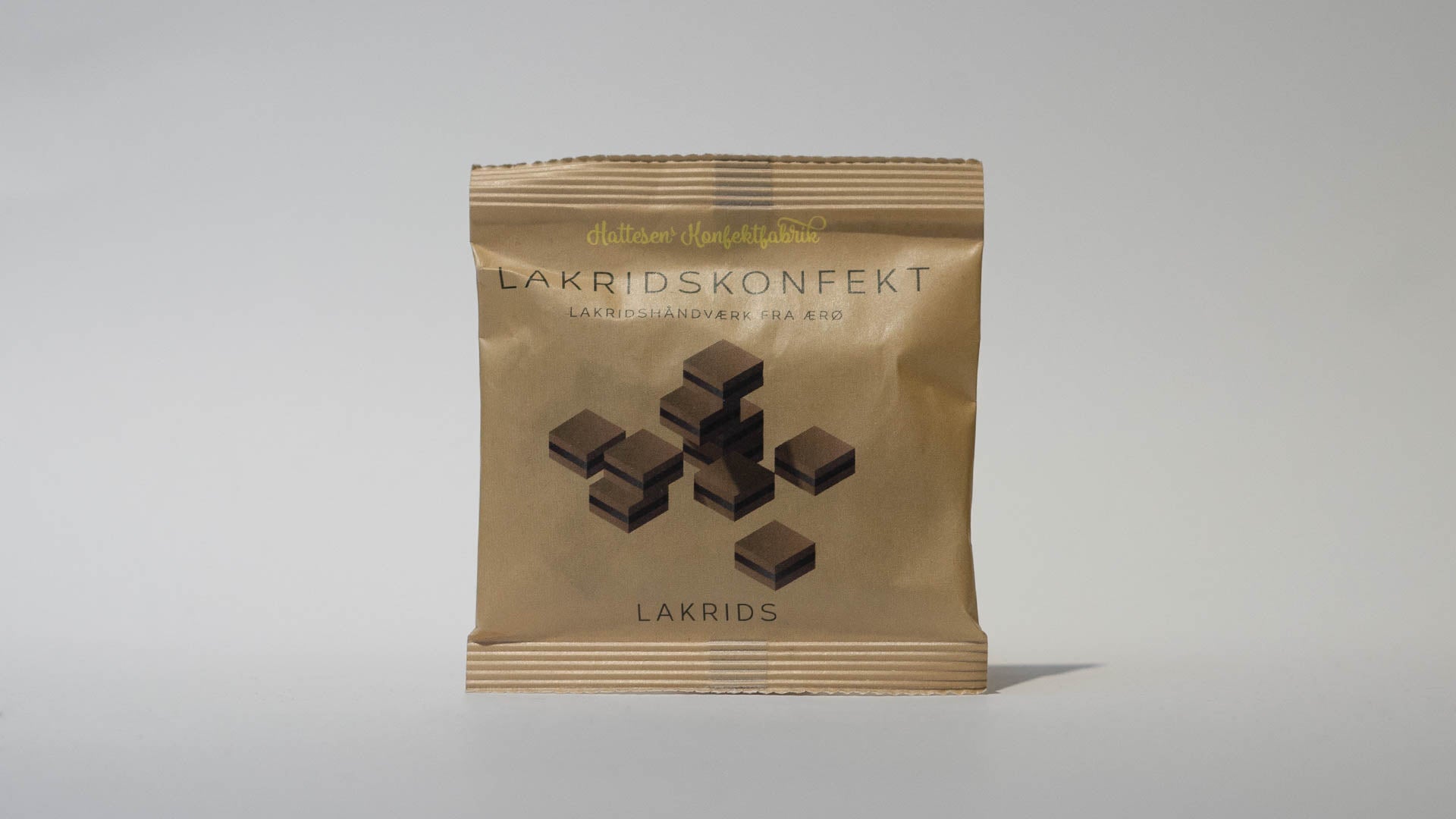 Hattesens Konfektfabrik lakrids pose