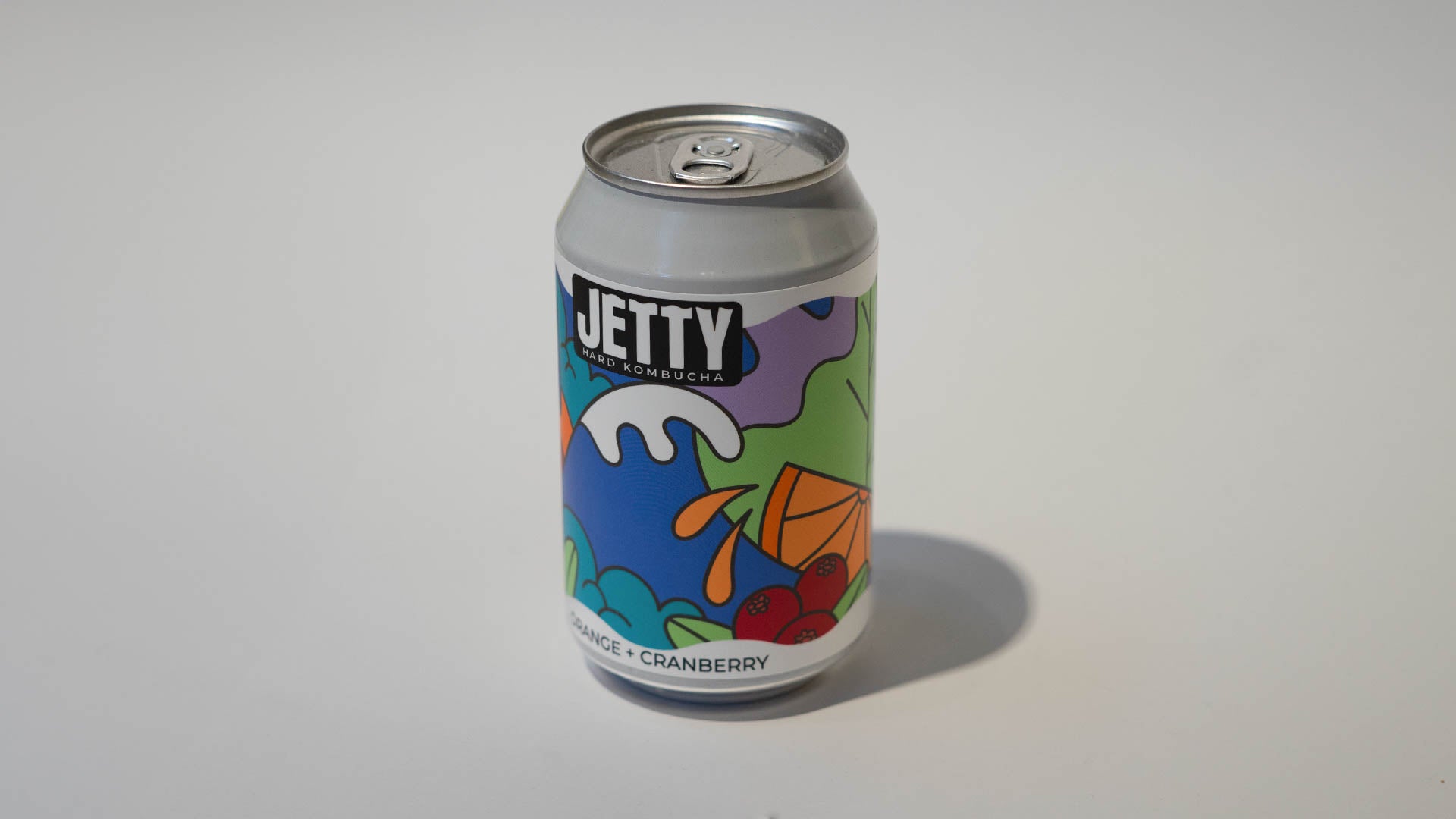 Jetty Hard Kombucha - Orange + Cranberry, 33 cl - inkl. pant