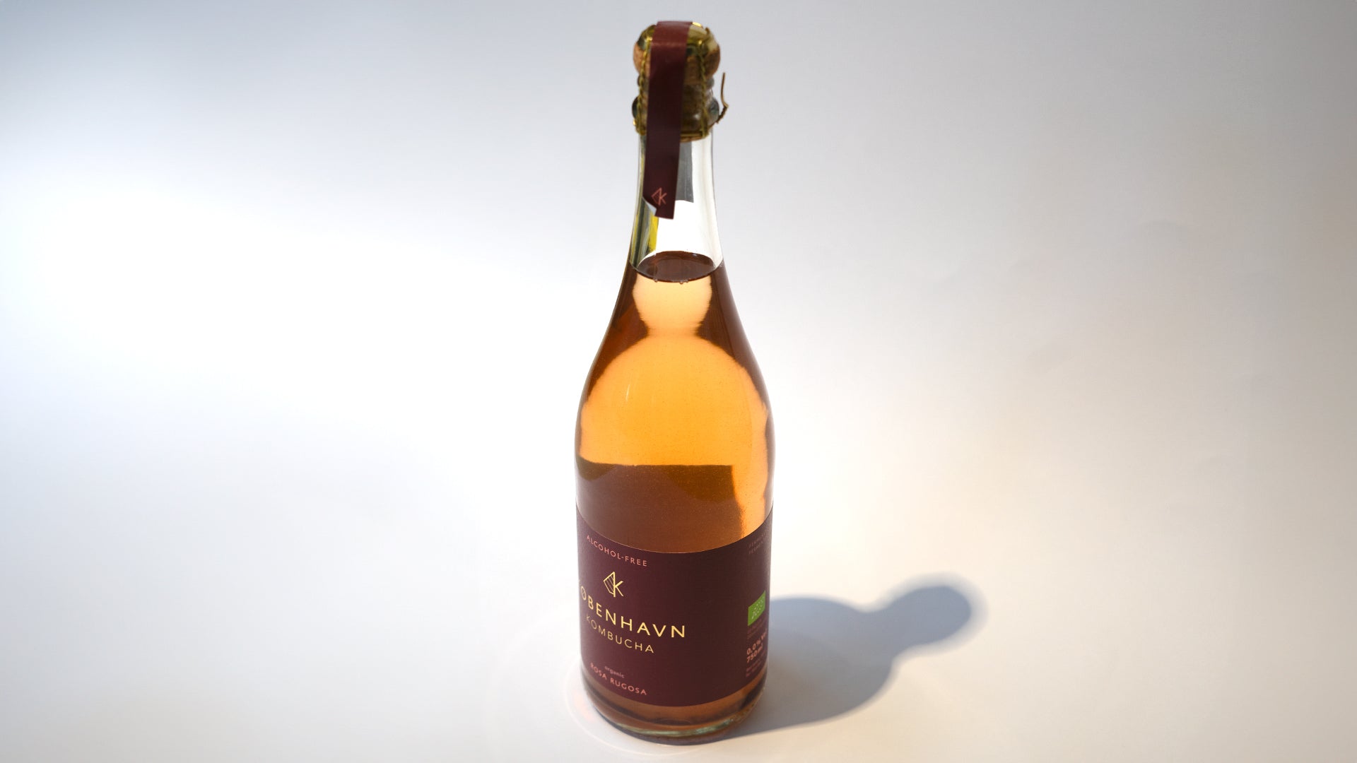 København Kombucha - Rosa Rugosa 75 cl, Økologisk - inkl. pant