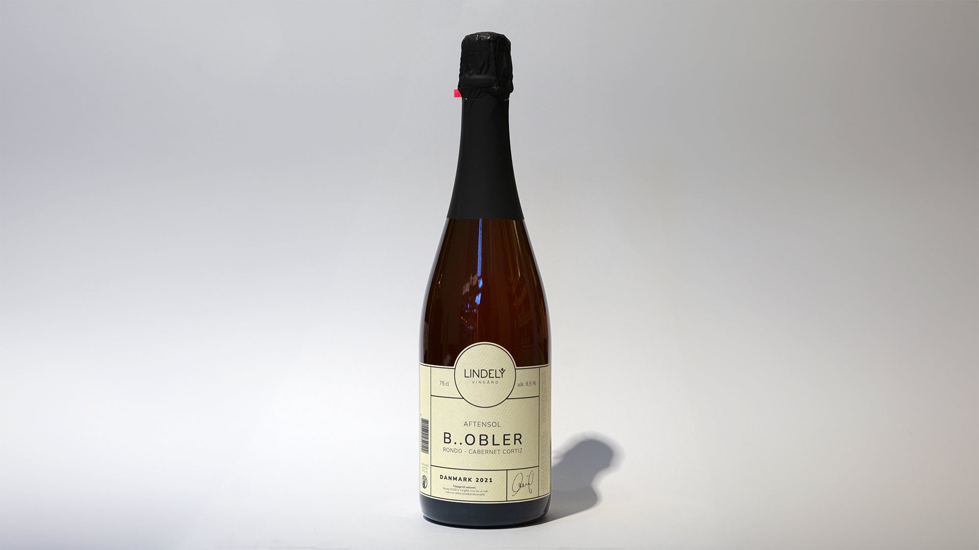 Lindely Vingård aftensol bobler på 75cl flaske