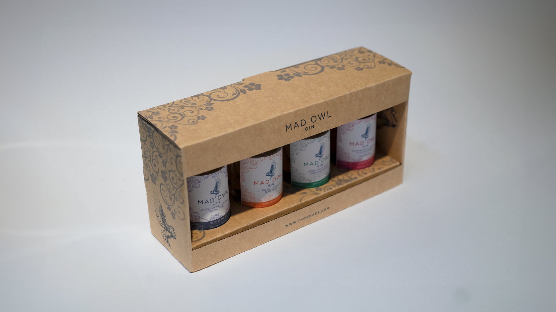 Thornæs - Mad Owl Gin, Sample box