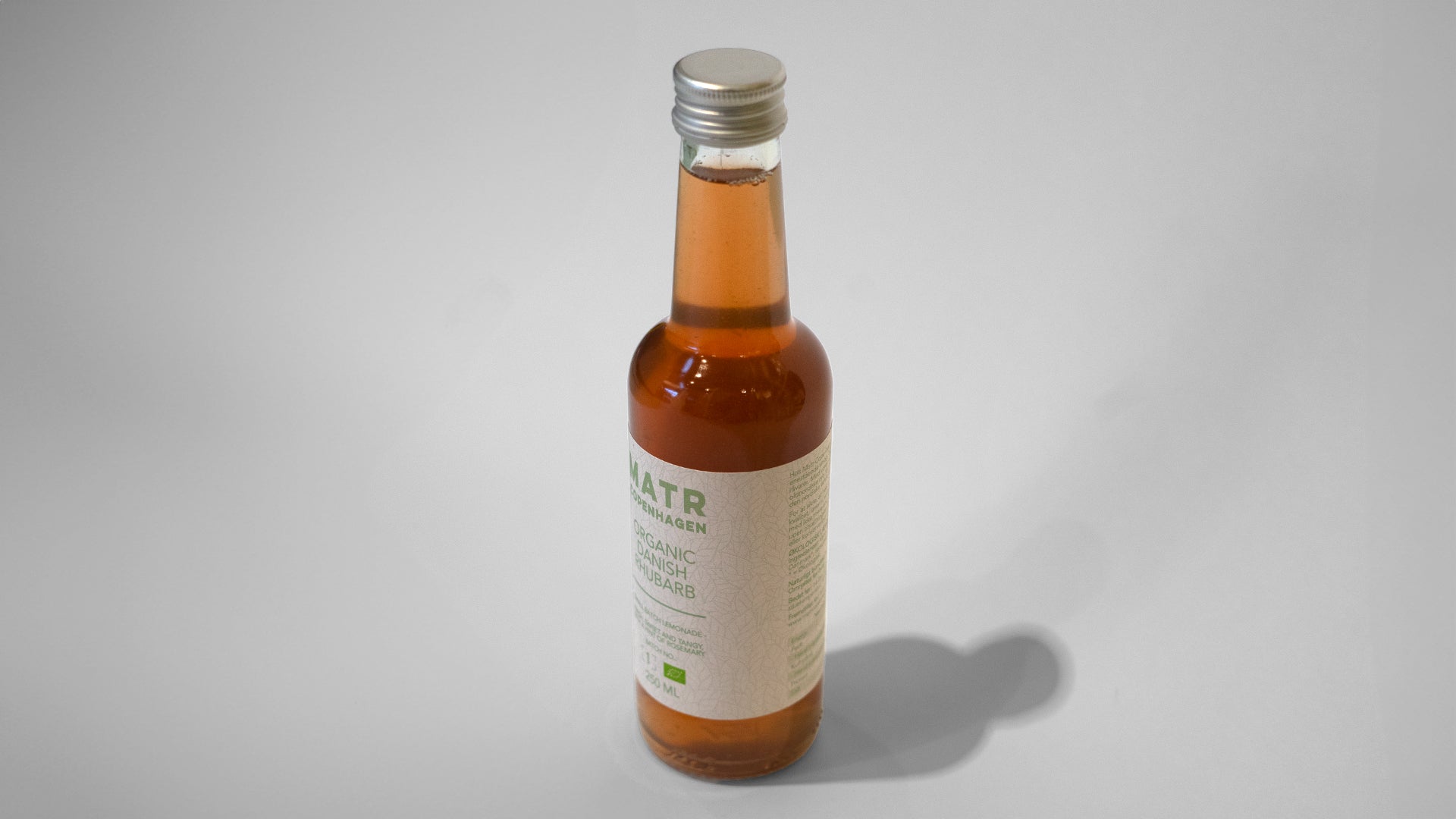 Matr CPH - Rabarber lemonade, øko, 25 cl - inkl. pant