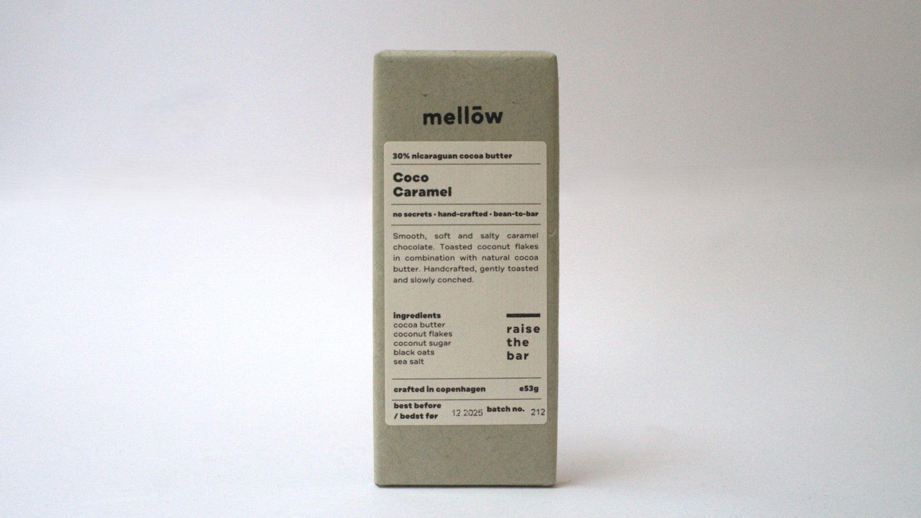 Mellow Copenhagen - Coco Karamel, 53 gr, Øko