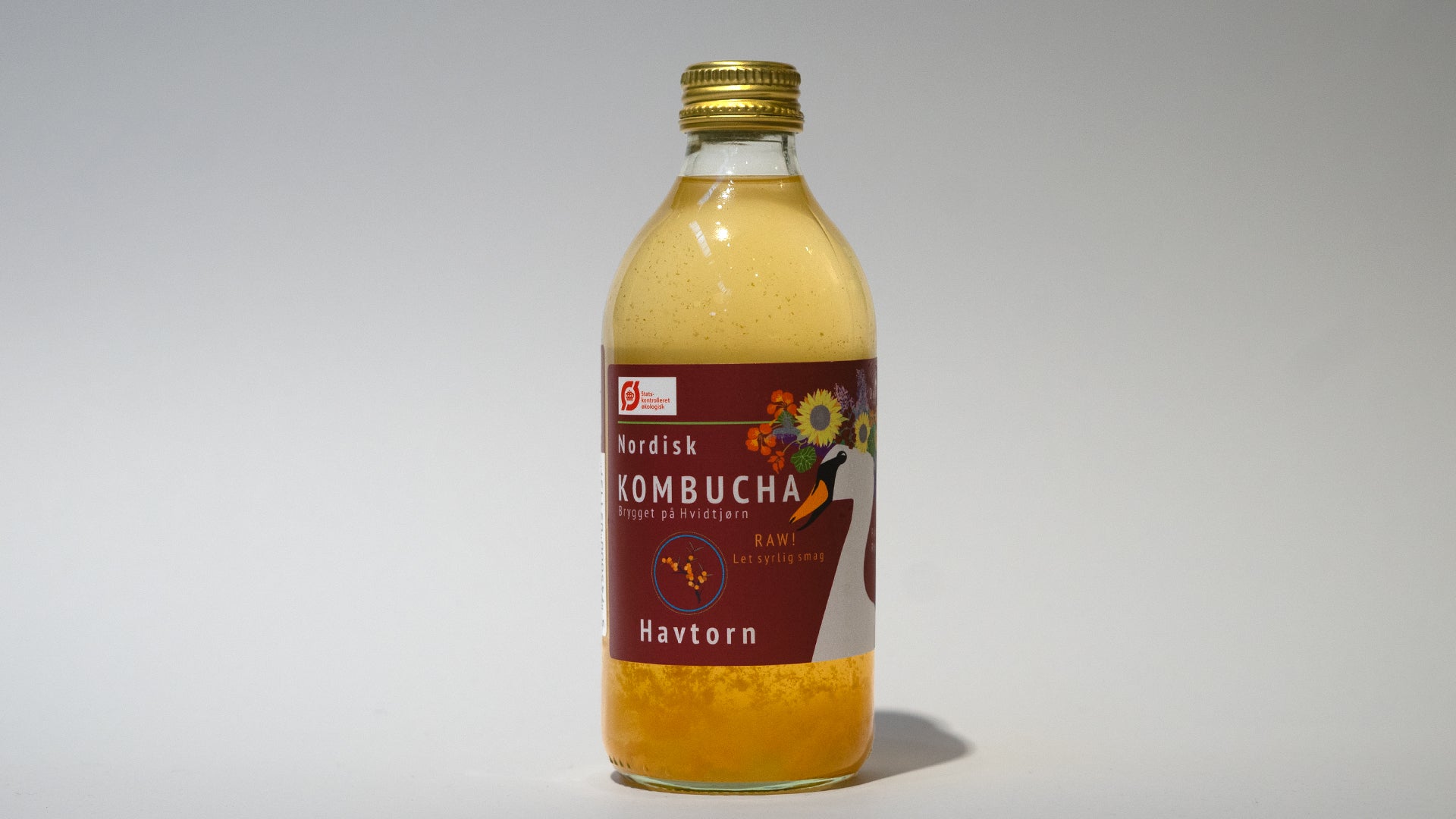 Nordisk Kombucha havtorn flaske på 33cl
