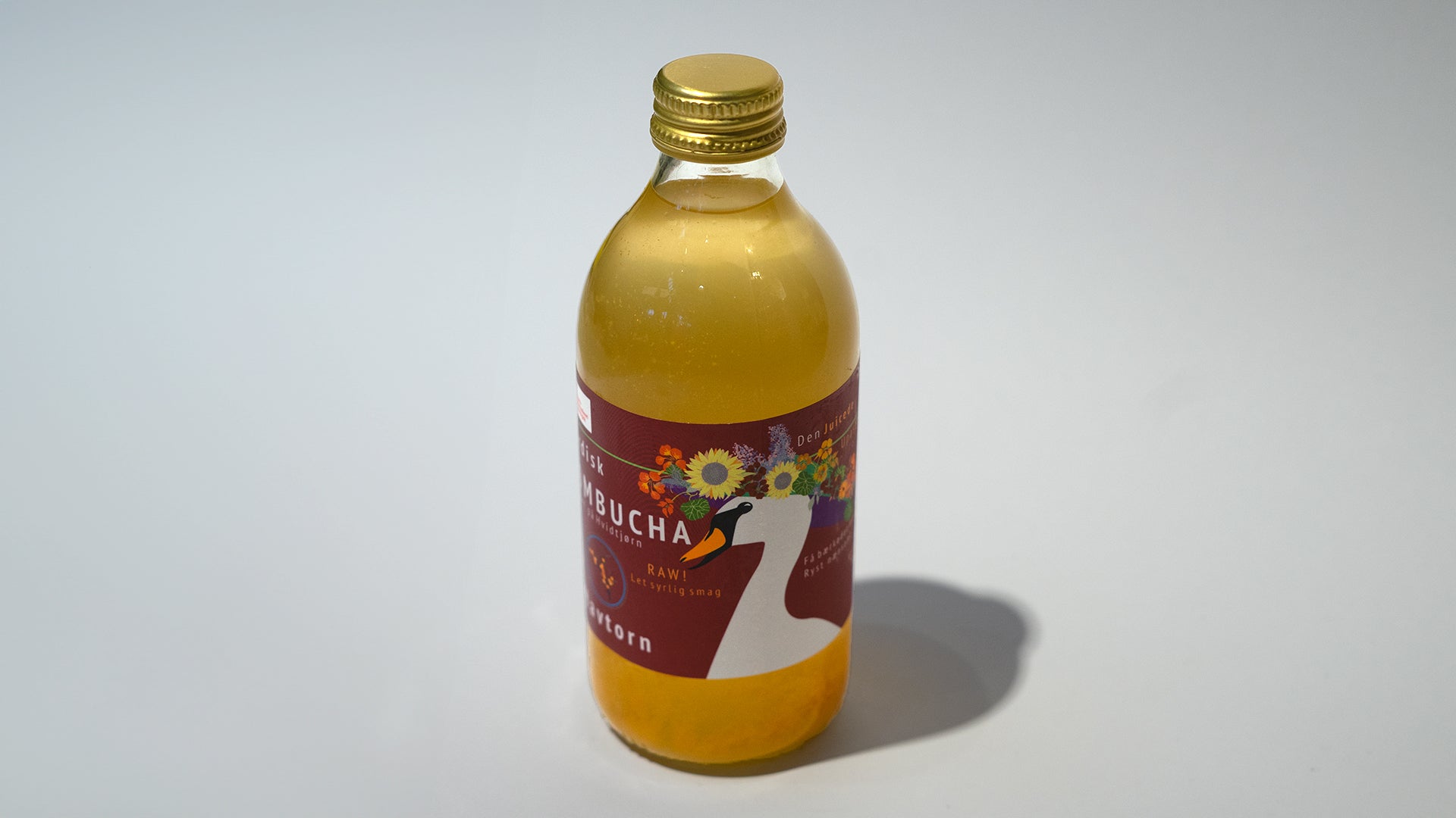 Nordisk Kombucha - Havtorn, økologisk, 33 cl - inkl. pant