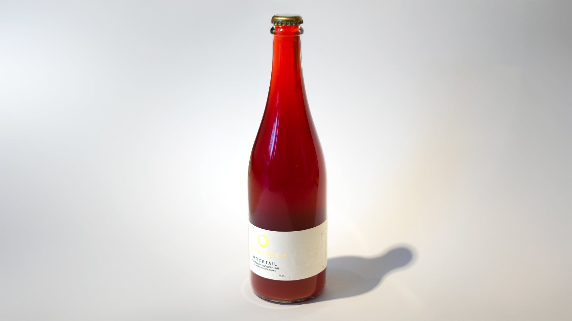 Pearlfisher - Mocktail med Tranebær, Hindbær, Lime, Blodappelsin & Citrongræs, 75 cl - inkl. pant