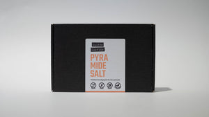 Solrød Lakrids pyramidesalt i æske