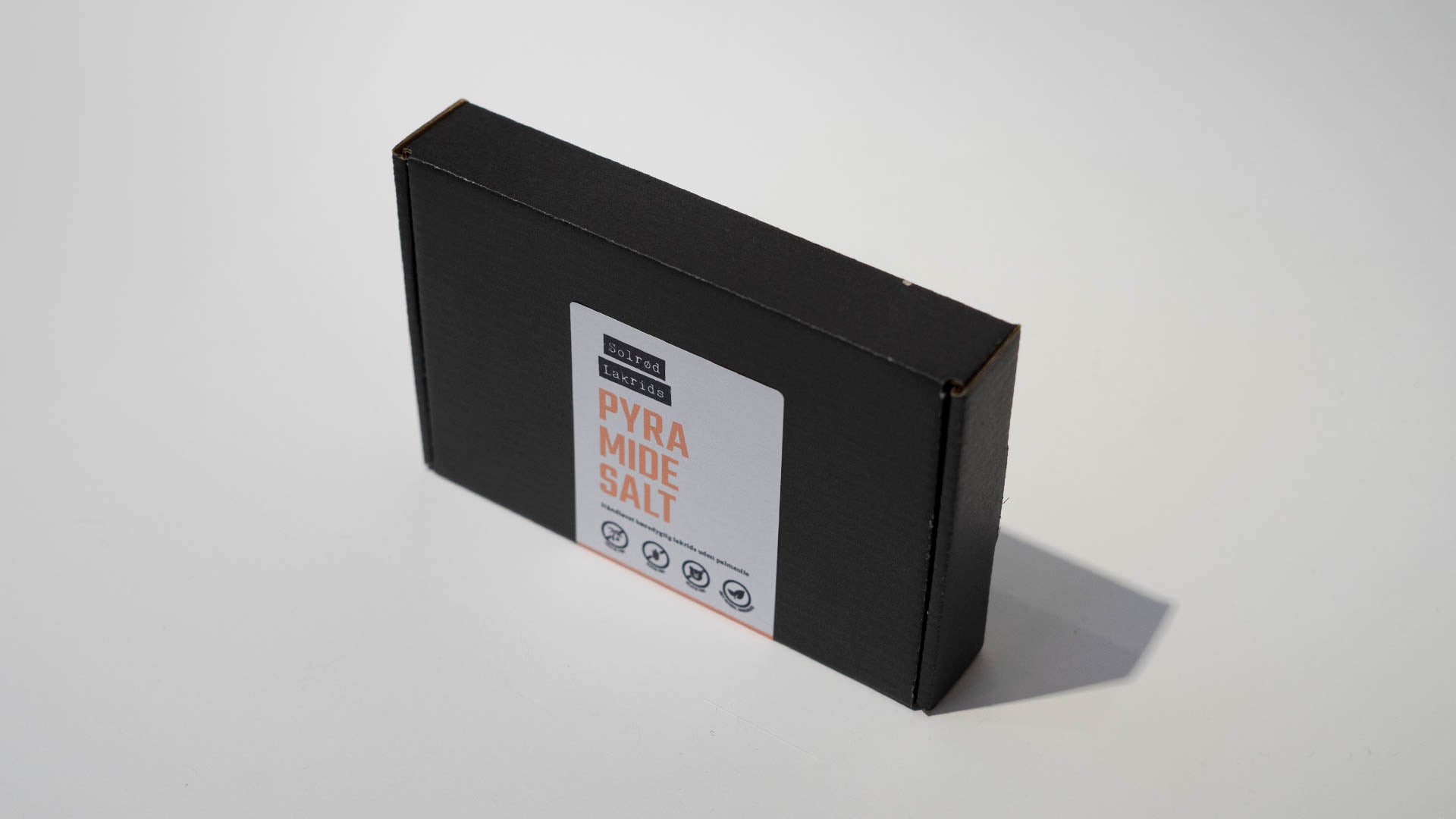 Solrød Lakrids - Pyramidesalt, 160 gr