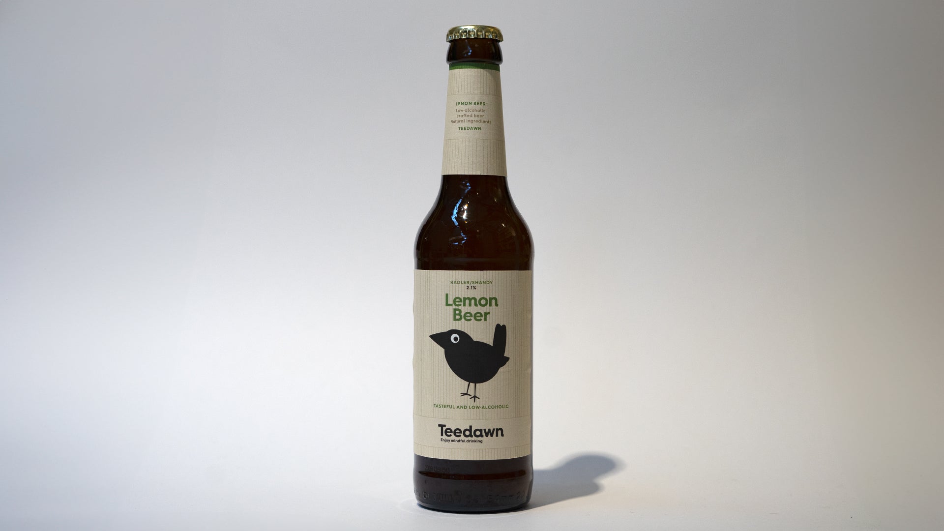 Teedawn lemon beer radler shandy øl på 33cl flaske