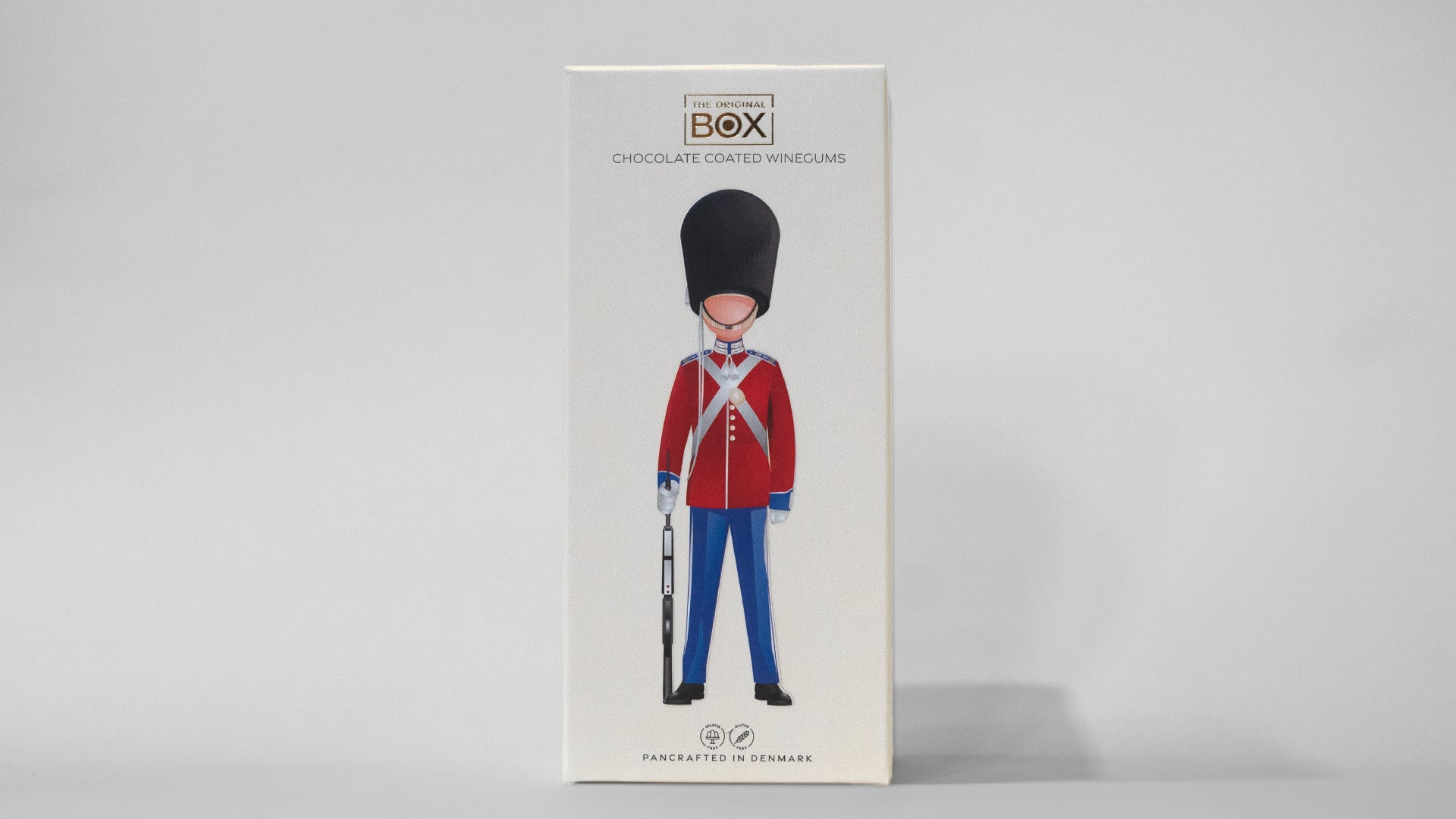 The Original Box gaveæske med tinsoldaten, 2 medium tuber - gaveæske med to bøtter i mellemstørrelse