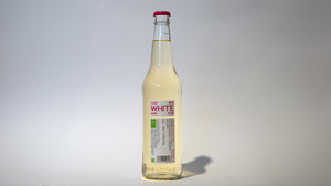 Vinhanen Hvid Cuvée Blanc øko hvidvinsflaske på 50cl
