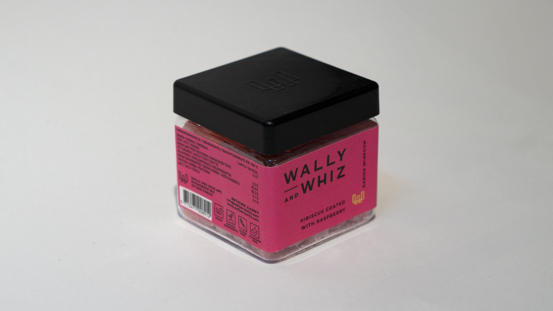 Wally & Whiz - Hibiscus med Hindbær 140g.