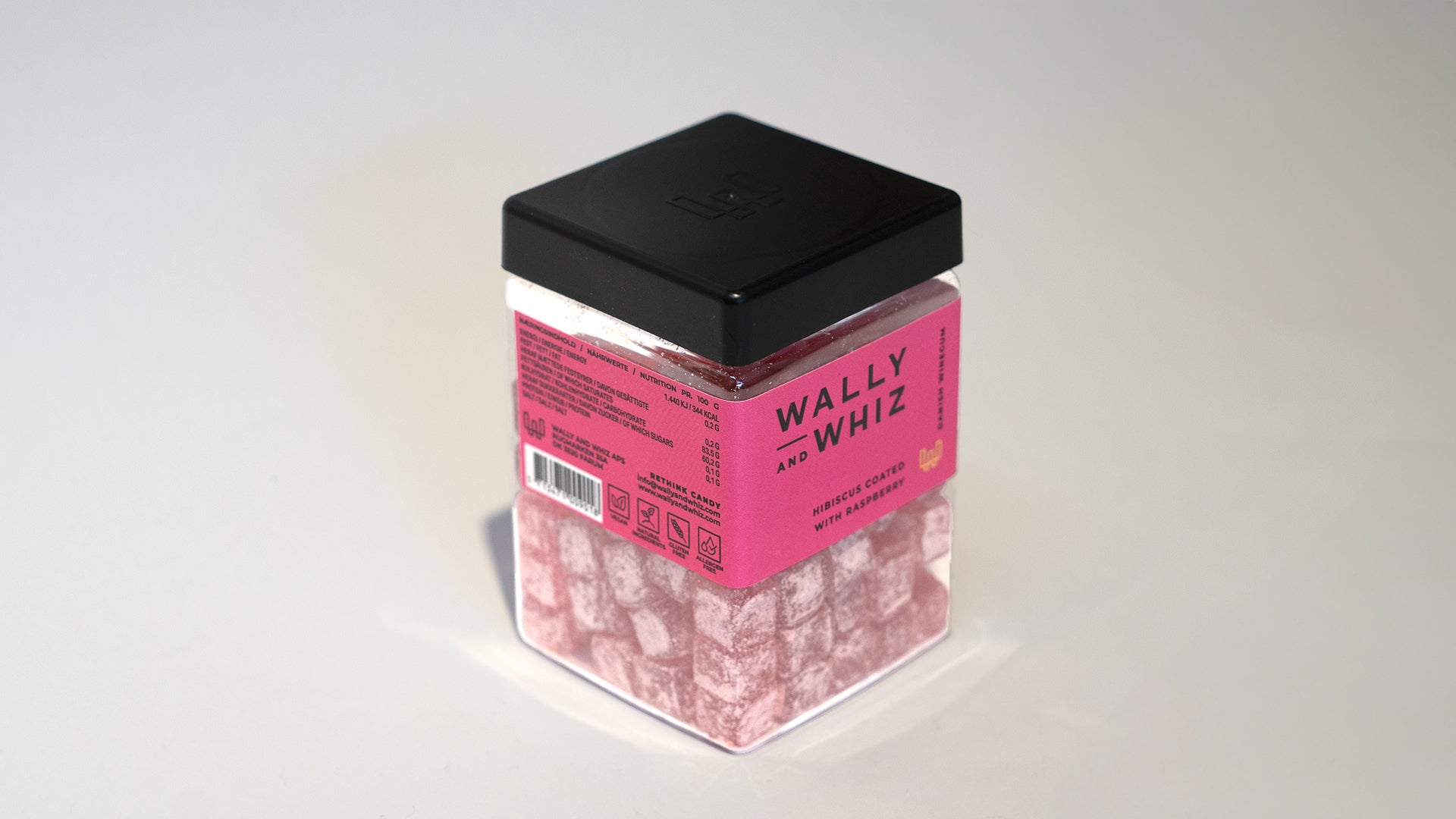 Wally & Whiz - Hibiscus med Hindbær 240g.