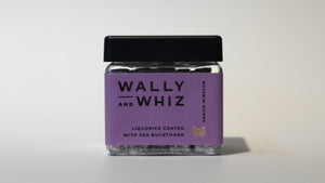 Wally and Whiz lakrids med havtorn smag lille 140g