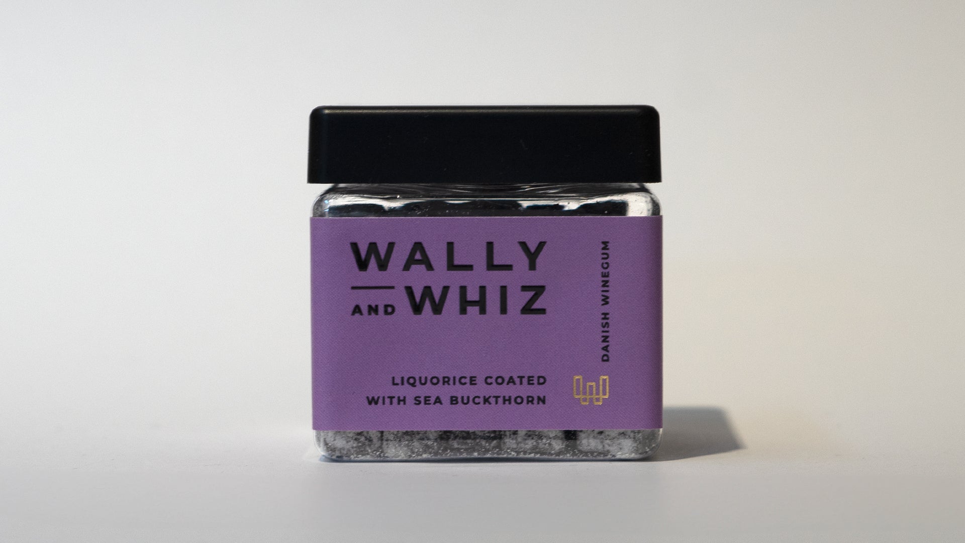 Wally and Whiz lakrids med havtorn smag lille 140g