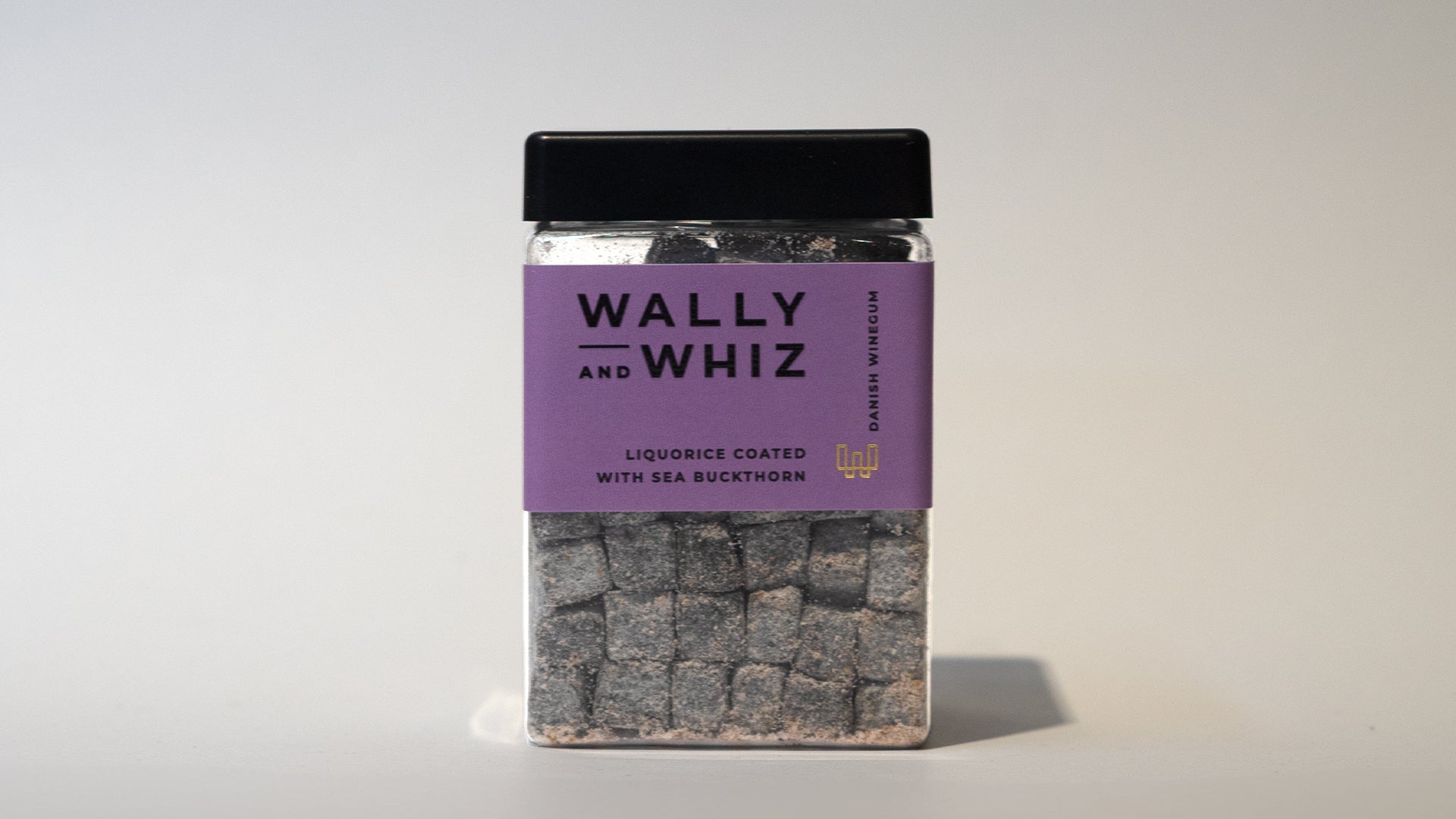 Wally and Whiz lakrids med havtorn smag stor 240g