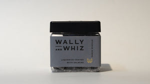 Wally and Whiz lakrids med salmiak smag lille 140g