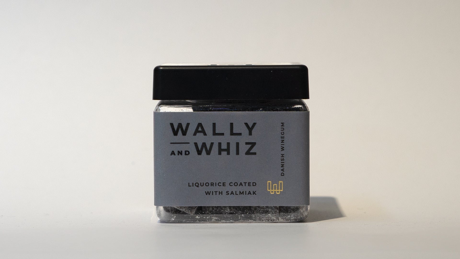 Wally and Whiz lakrids med salmiak smag lille 140g