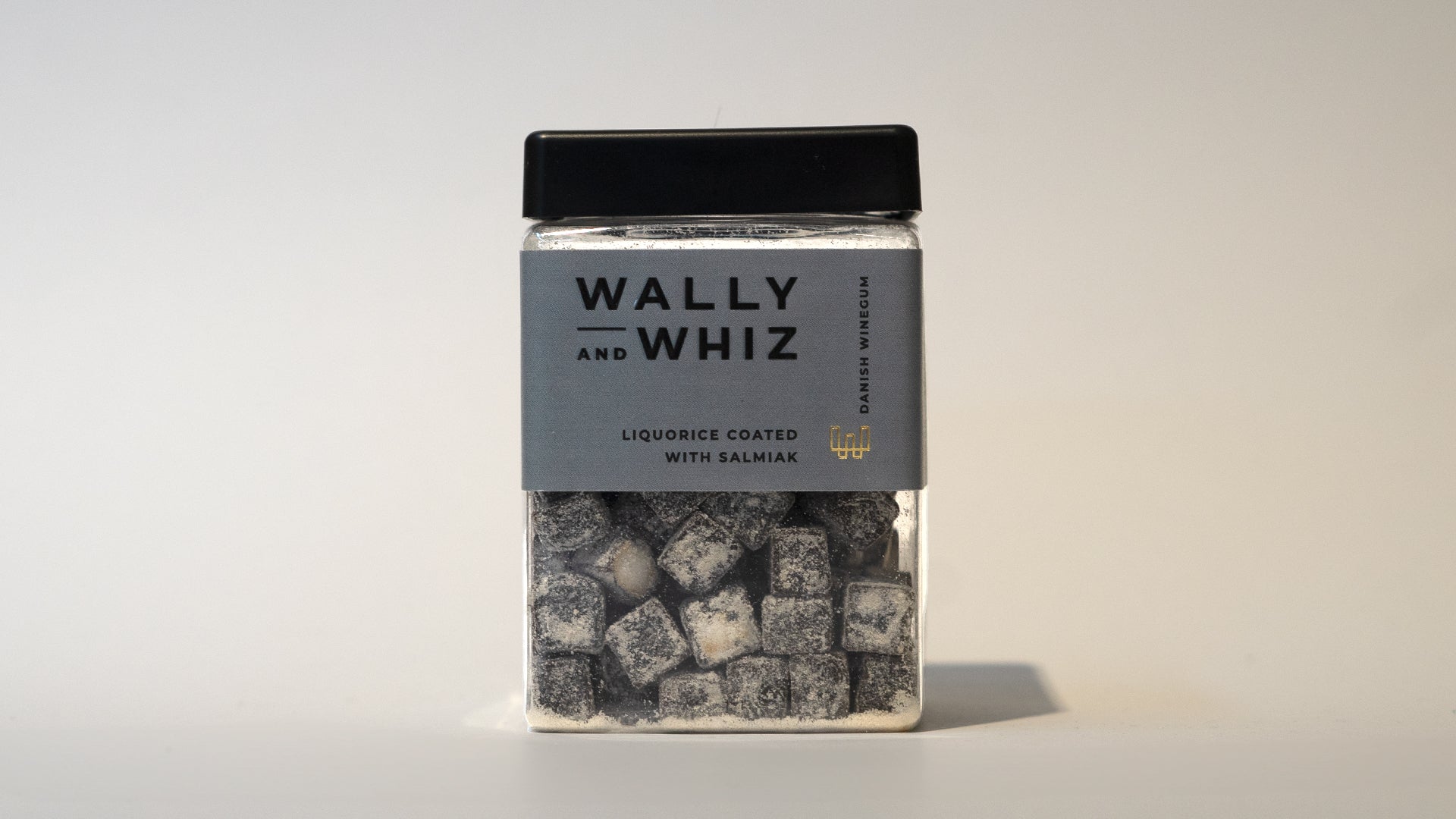Wally and Whiz lakrids med salmiak smag stor 240g