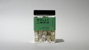Wally and Whiz lime med sur citron smag stor 240g