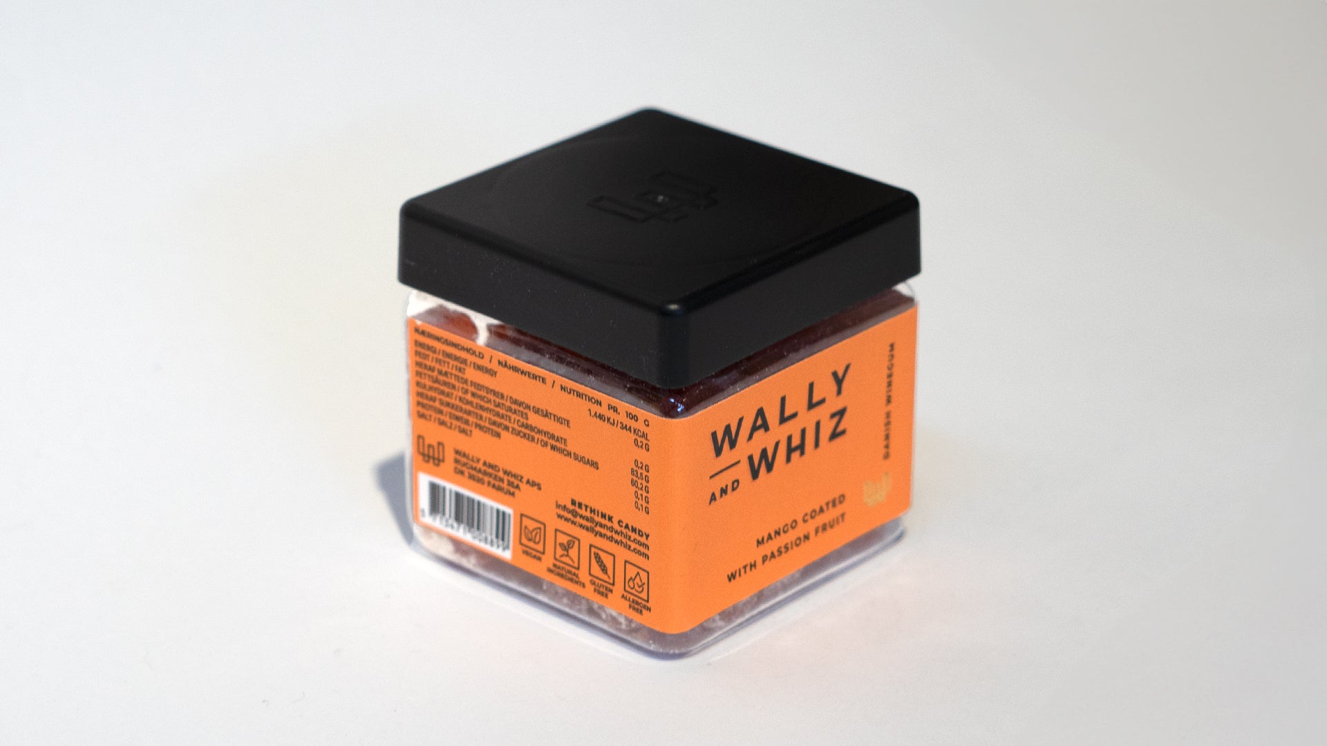 Wally & Whiz - Mango med Passionsfrugt 140g.