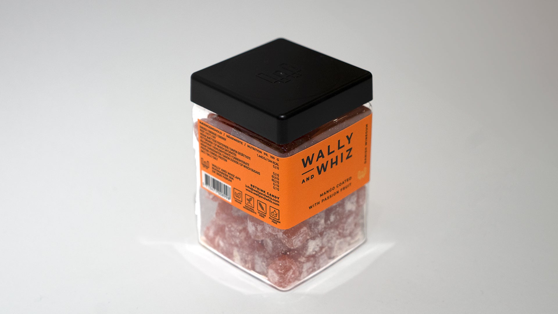 Wally & Whiz - Mango med Passionsfrugt 240g.
