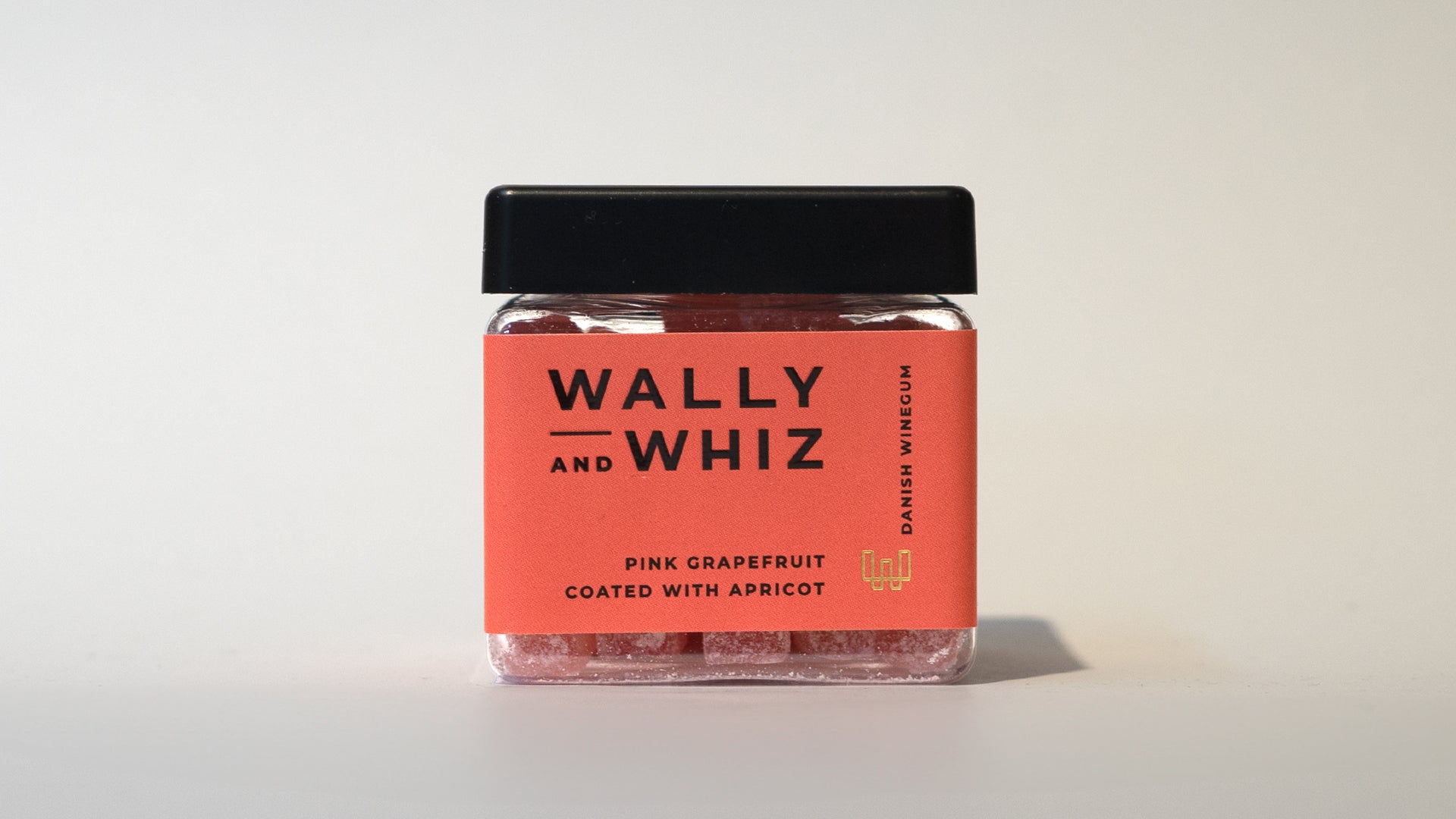 Wally and Whiz pink grapefrugt med abrikos smag lille 140g