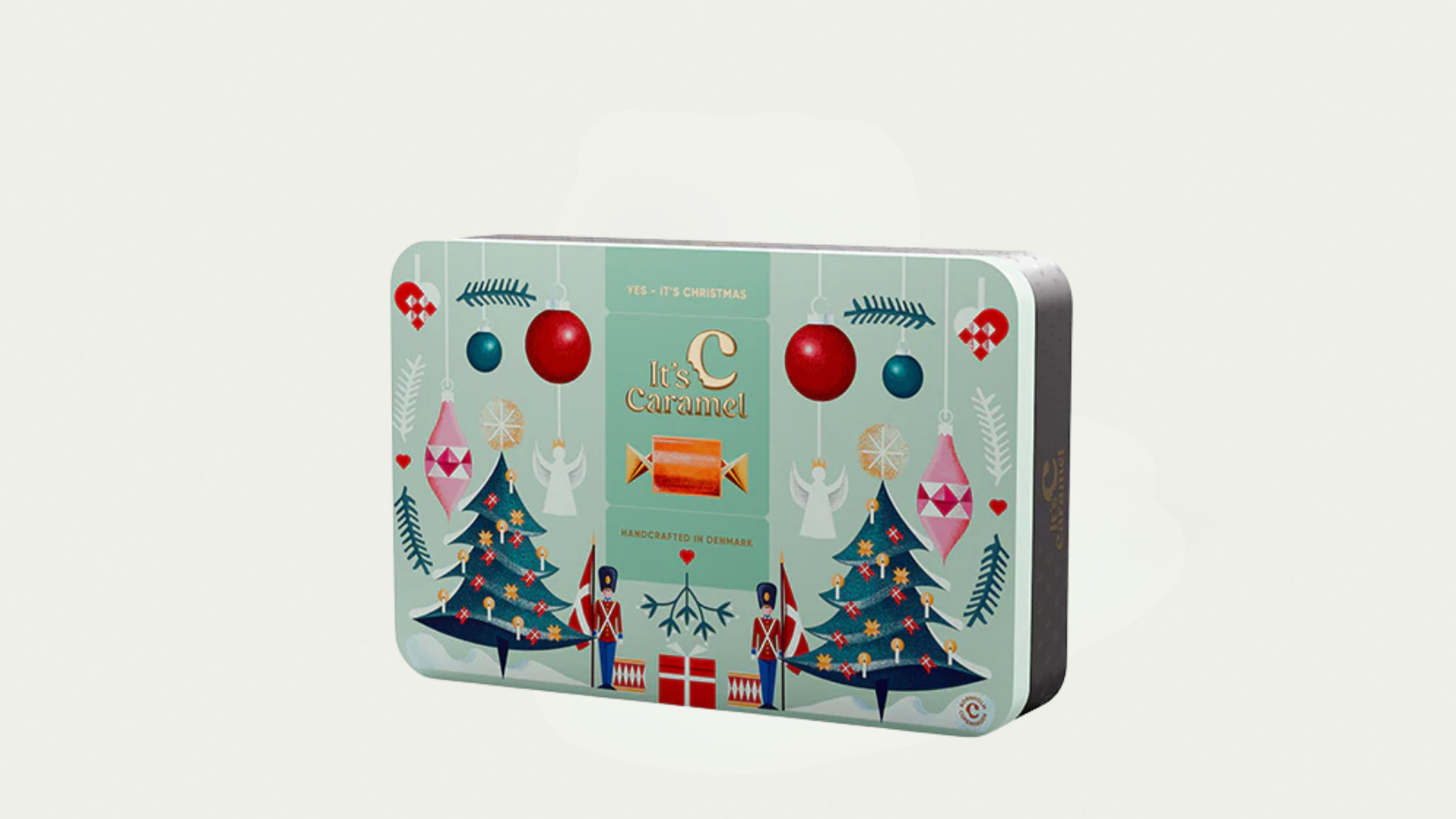 Karamelleriet - Tinæske med karameller, 300 gr