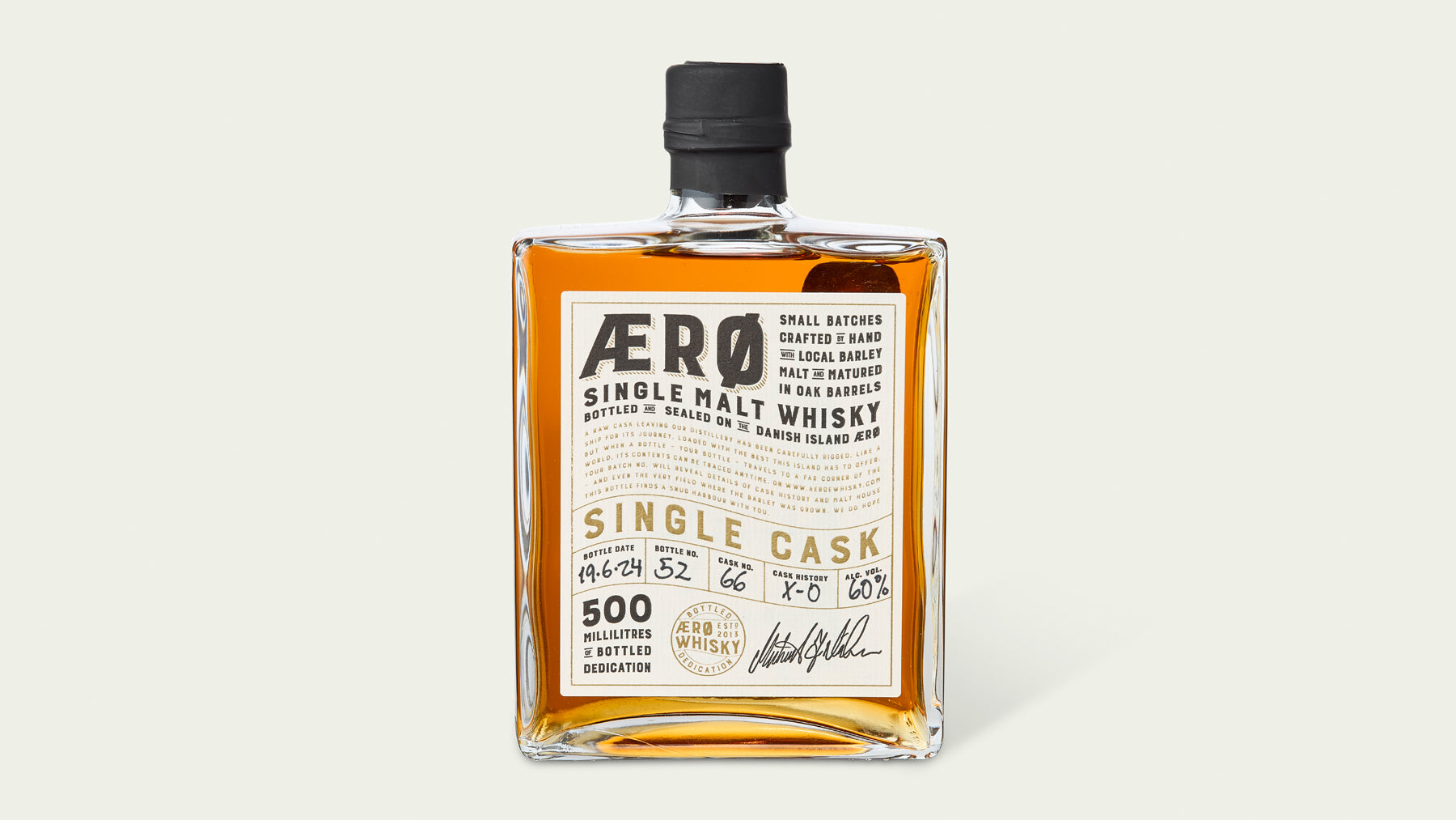 Ærø Whisky, Single Cask, 50 cl