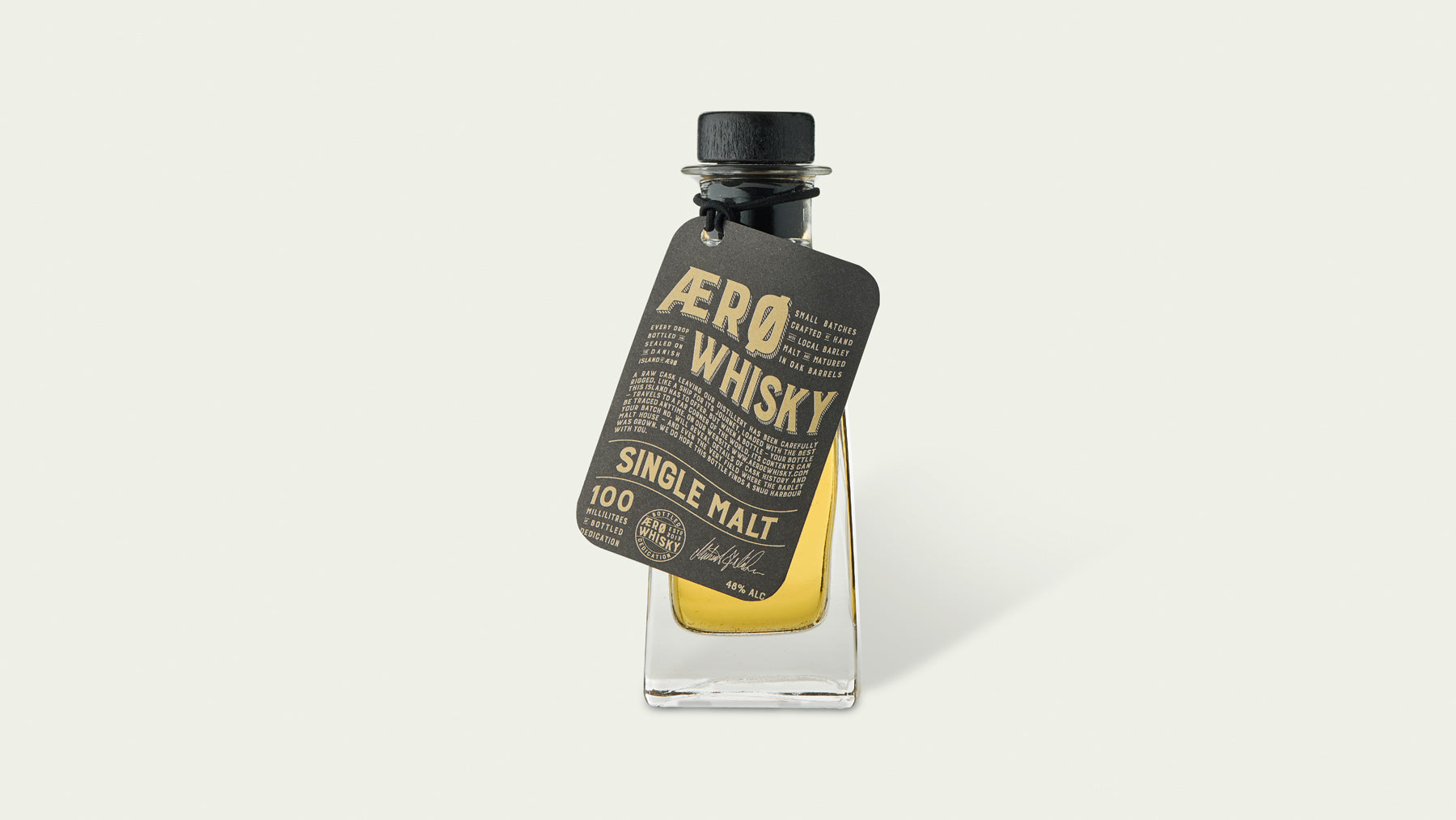 Ærø Whisky, Single Malt Whisky, 10 cl