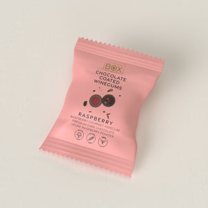 Box The Original - Mørk Hindbær, 50 x 2 stk. flowpack