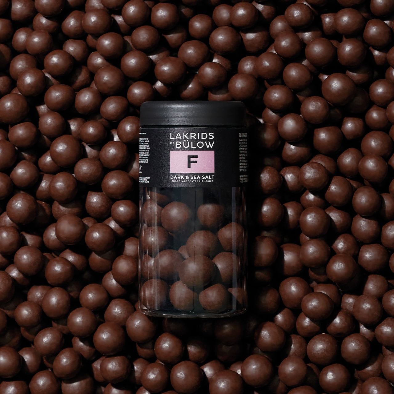 Lakrids By Bülow - Small F, Dark & Seasalt, 115 gr