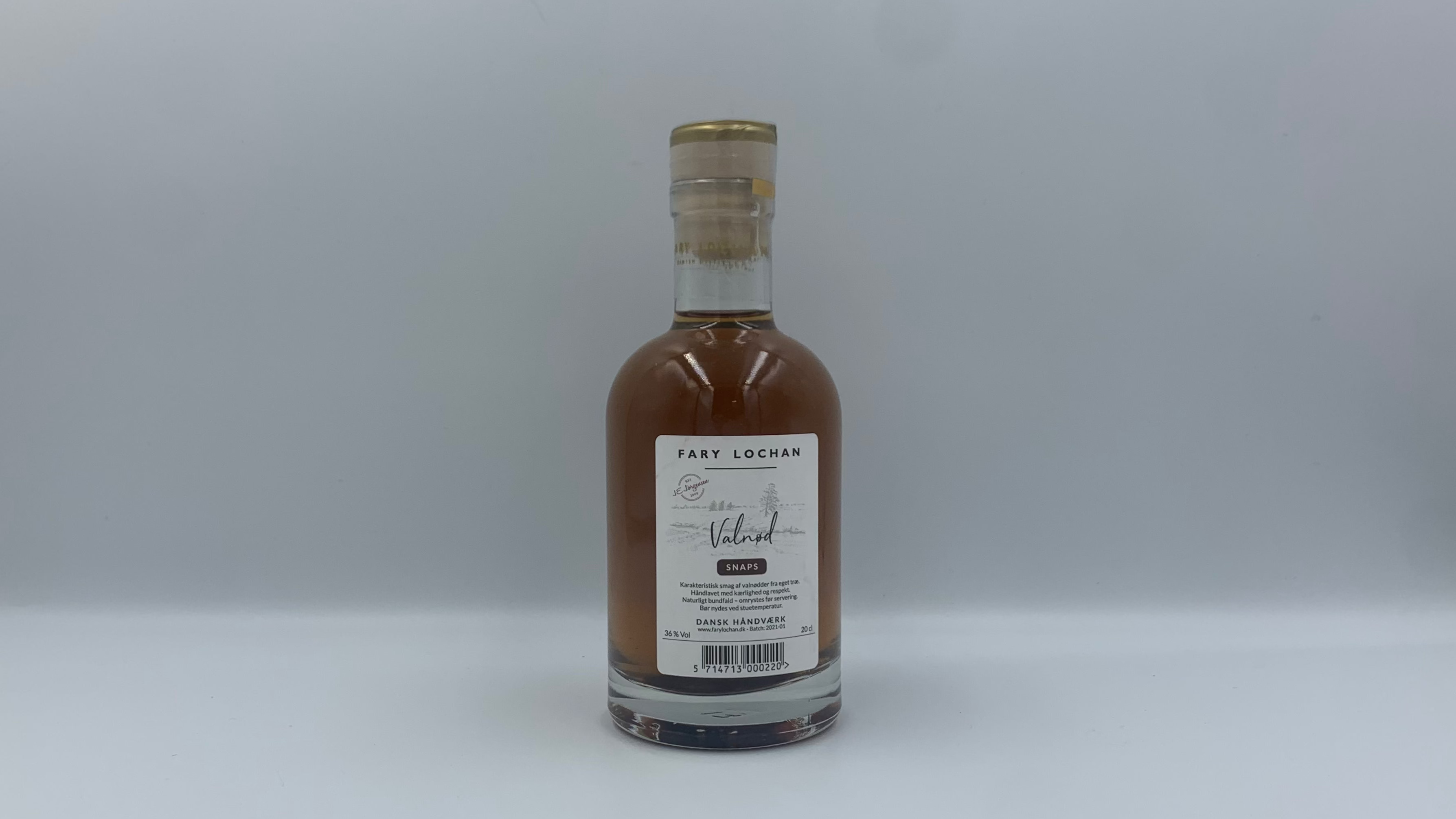 Fary Lochan, Valnøddesnaps, 20 cl