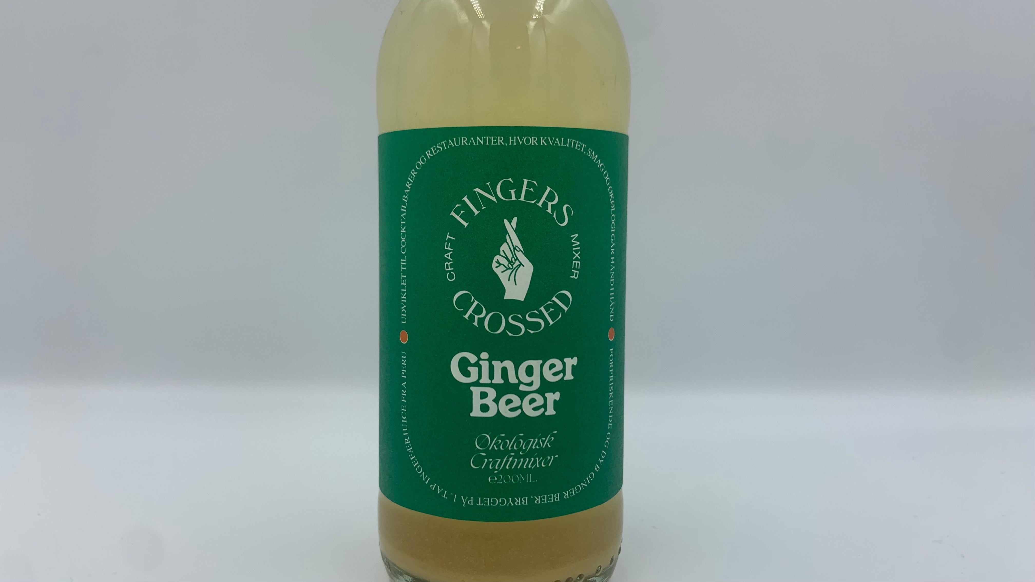 Fingers Crossed, Ginger Beer, Øko, 20 cl - inkl. pant